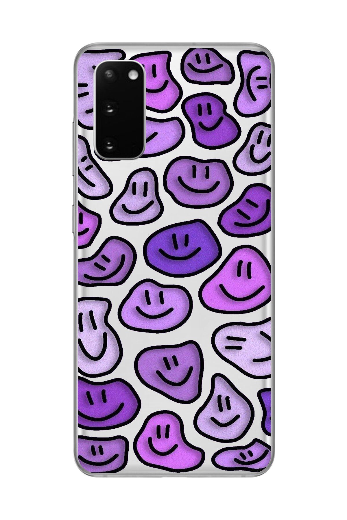 Dali Design Samsung Galaxy S20 Uyumlu Şeffaf Kılıf Şeffaf Wallpaper 6 Tasarımlı