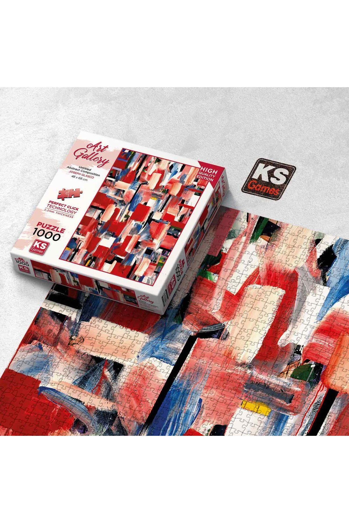 Aymir Ticaret 20664 Untitled Abstract Composition 1000 Parça Puzzle