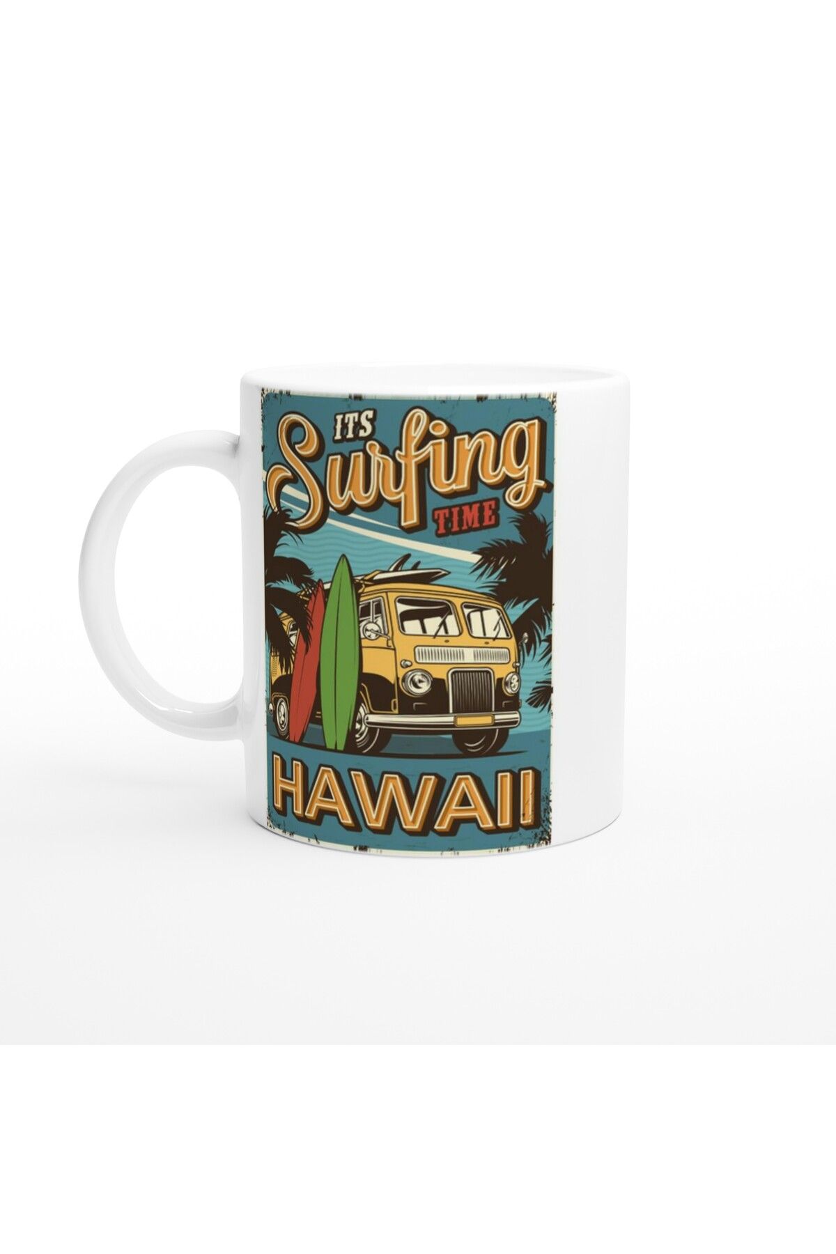 Wisdom Rain Surfing Zamanı Hawaii Kupa Bardak