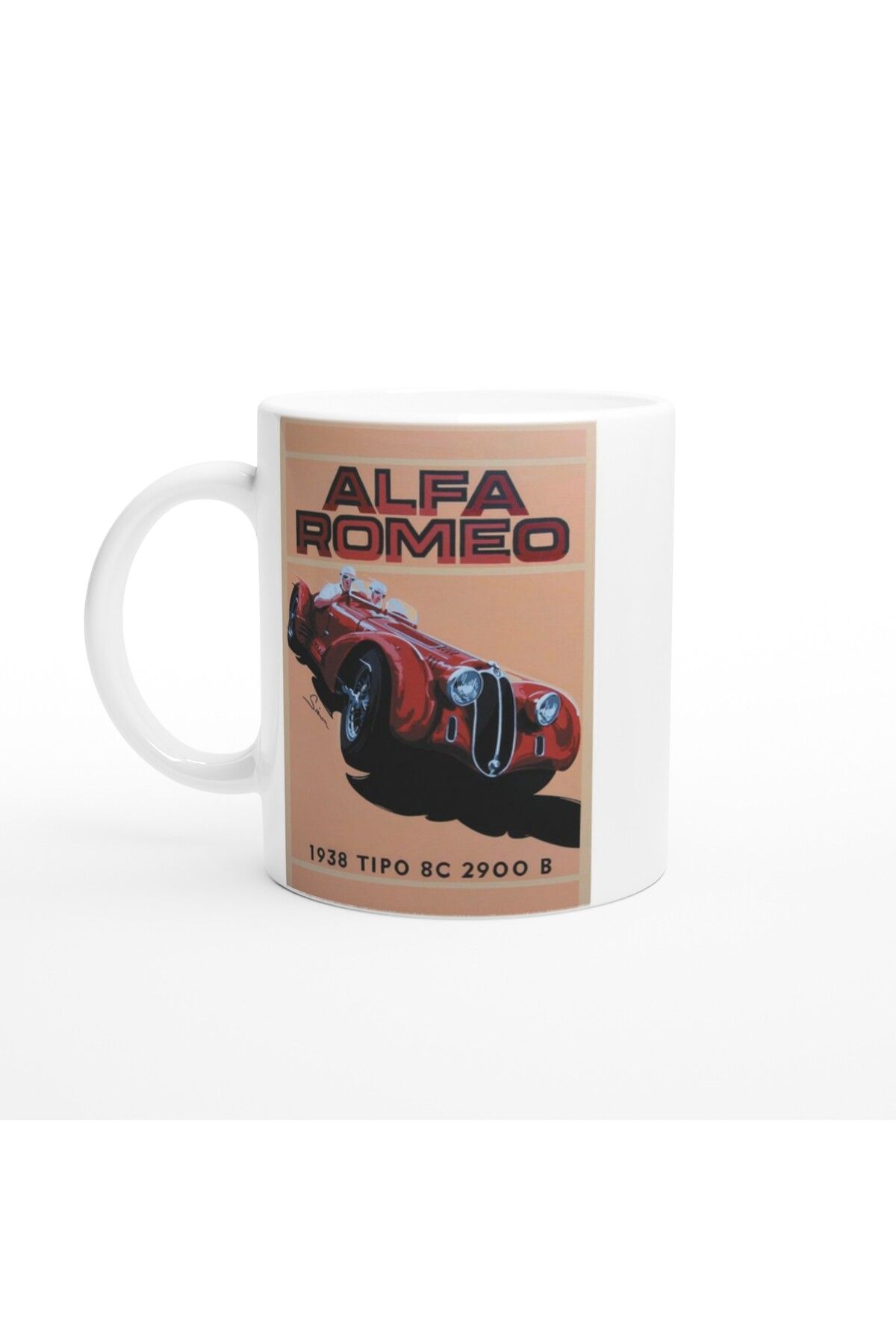 Wisdom Rain Alfa Romeo 1938 Tipo Klasik Yarış Arabası Kupa