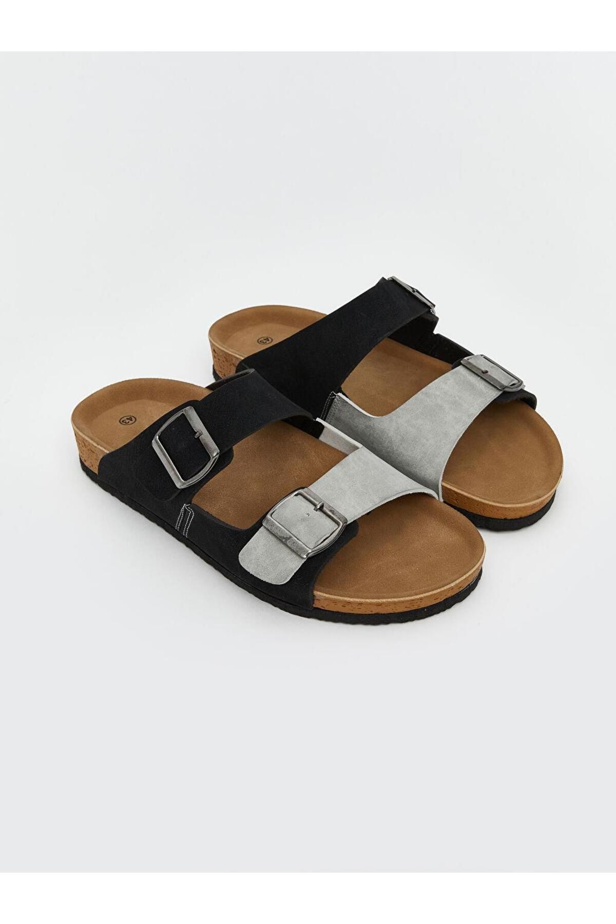 LC Waikiki Çift Bantlı Erkek Terlik (S5)