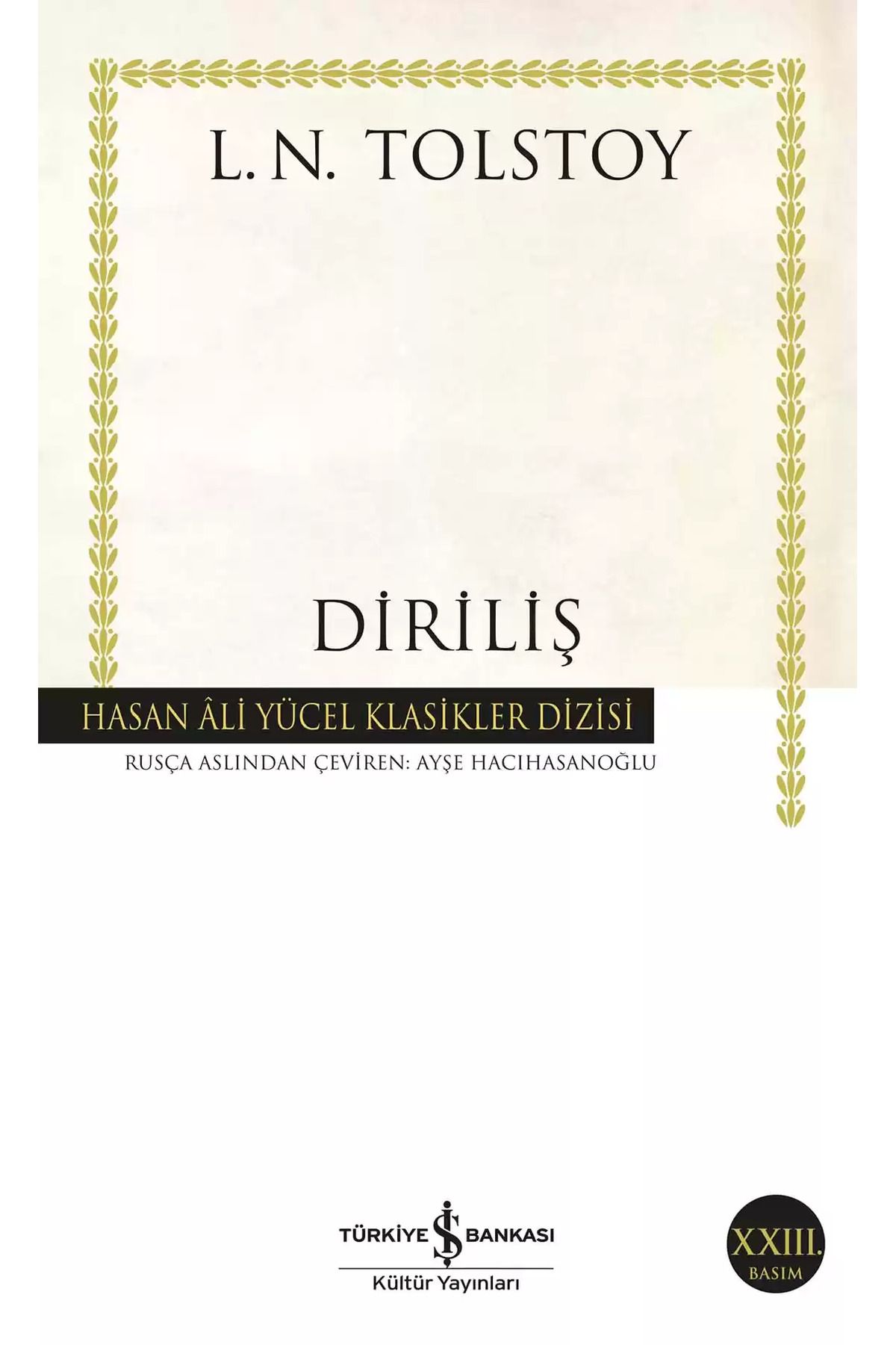 Bloomsbury Diriliş - L.N. Tolstoy