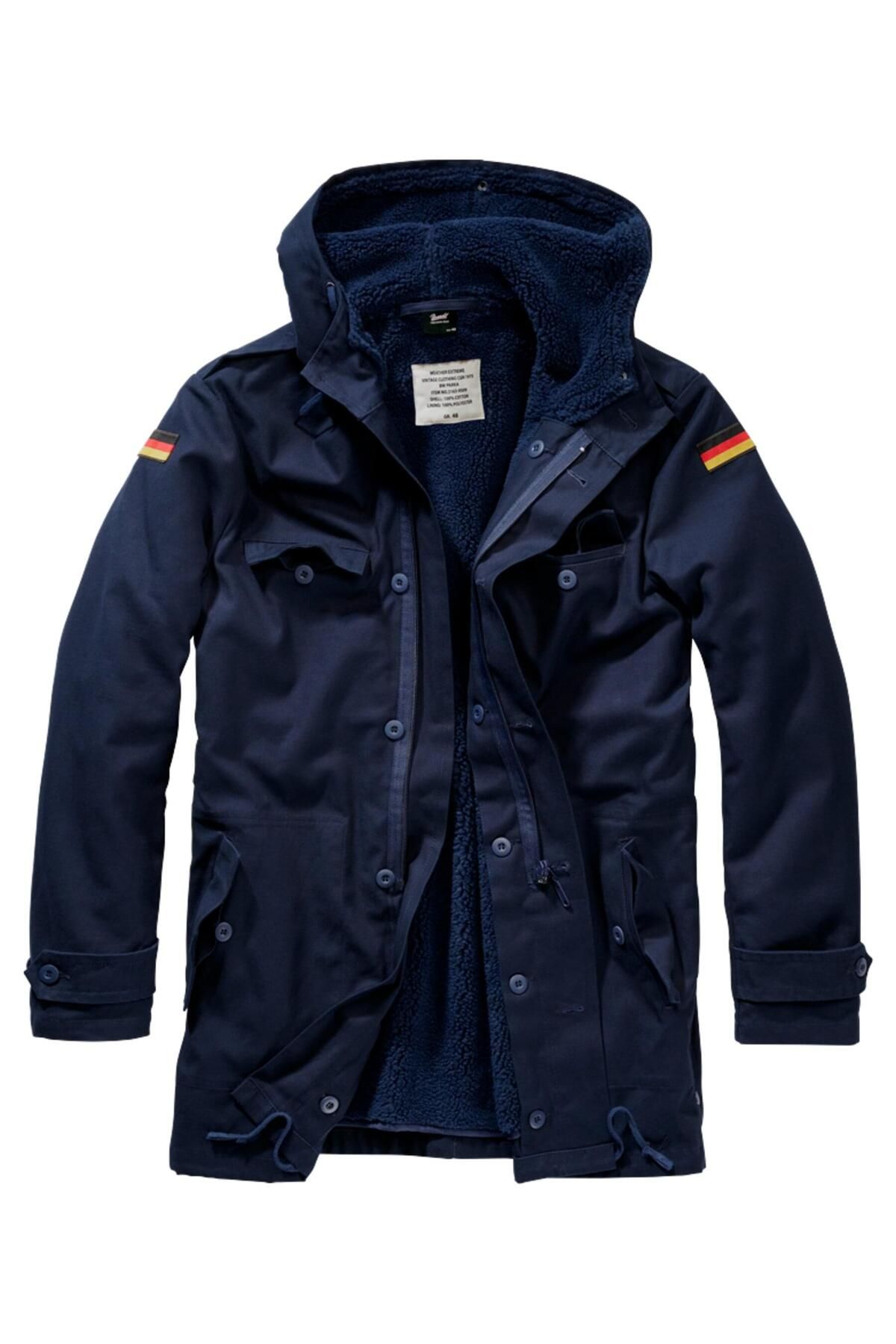 Brandit-Herren Bw Flag Parka 1