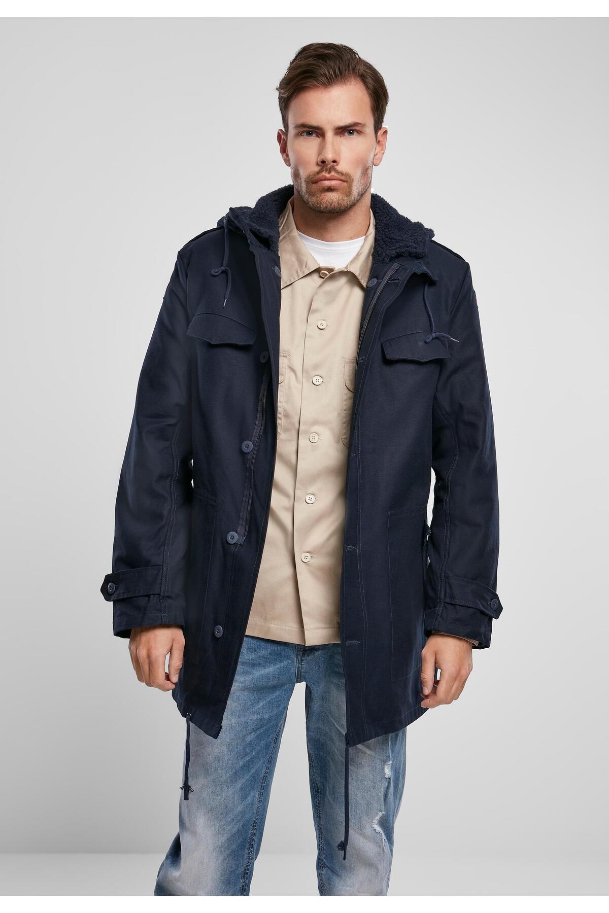 Brandit-Herren Bw Flag Parka 7