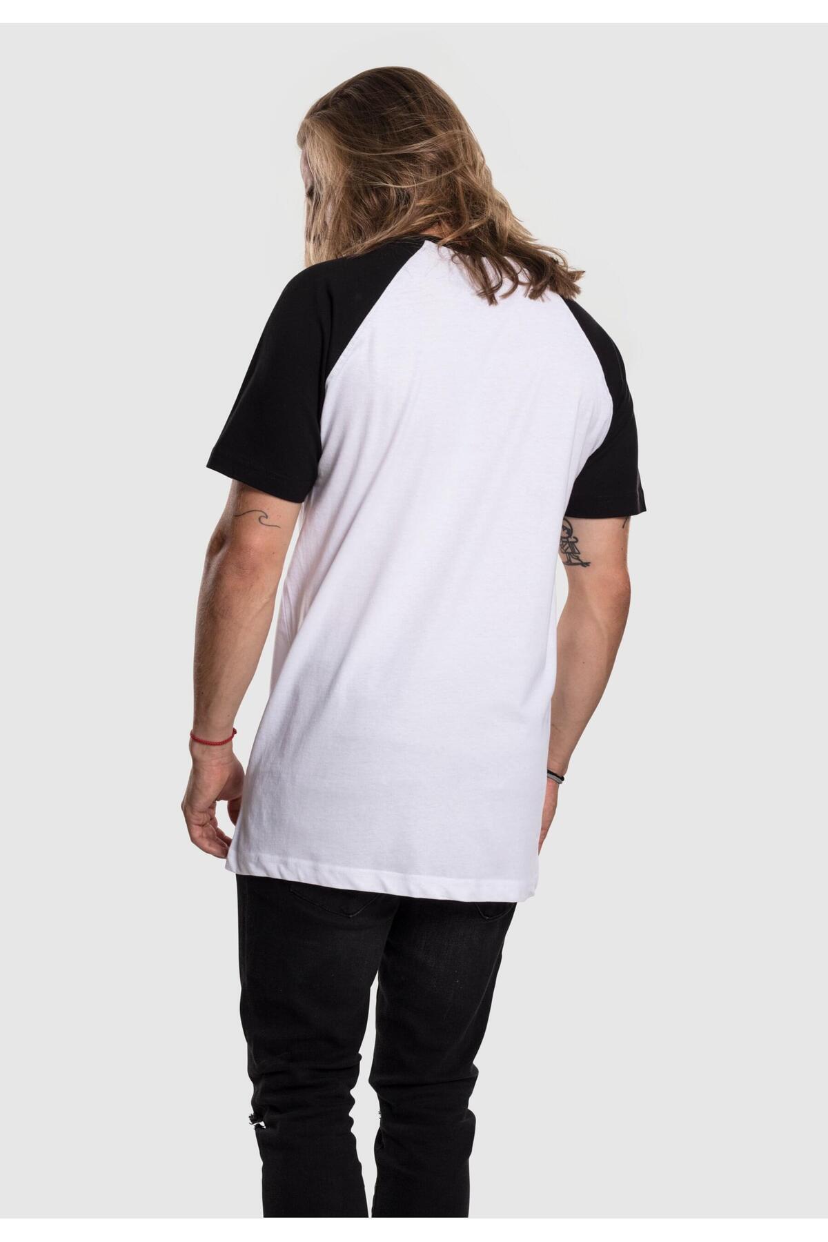Merchcode-Herren Brandalised - Banksy´s Graffiti Panda Raglan Tee 5