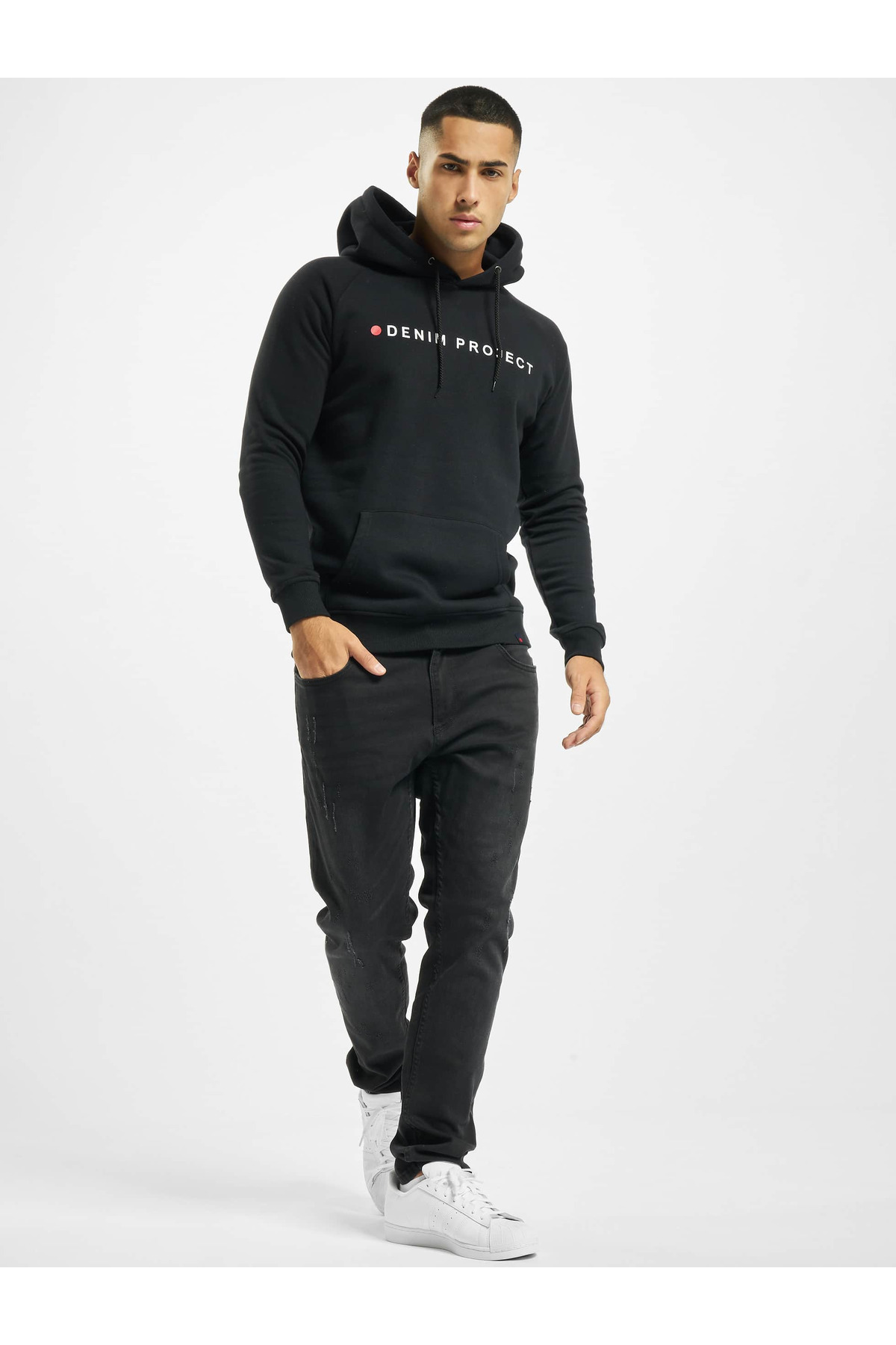 Denim Project-Herren Logo Hoody 7