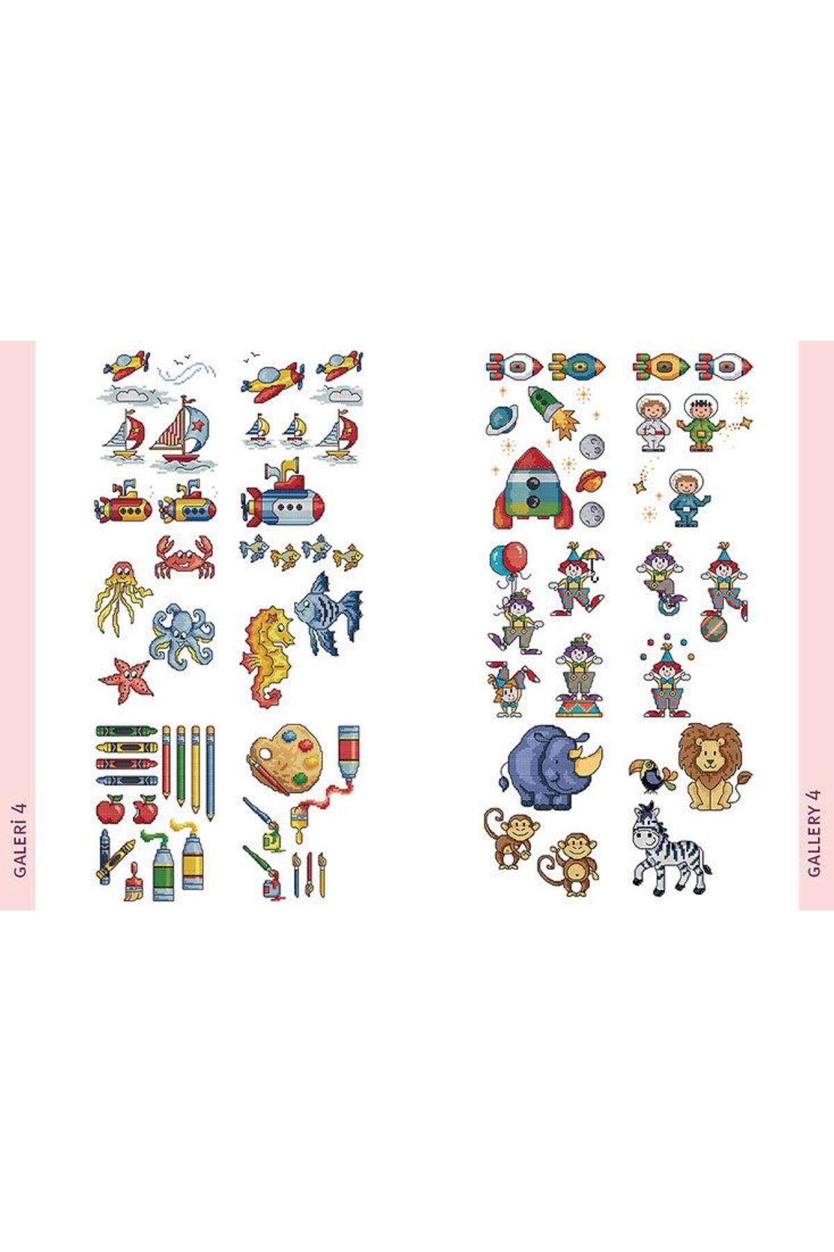 Genel Markalar Kanaviçe MOTİF SERİSİ 2- BEBEK VE ÇOCUK fotoğrafı 2 (önizleme)