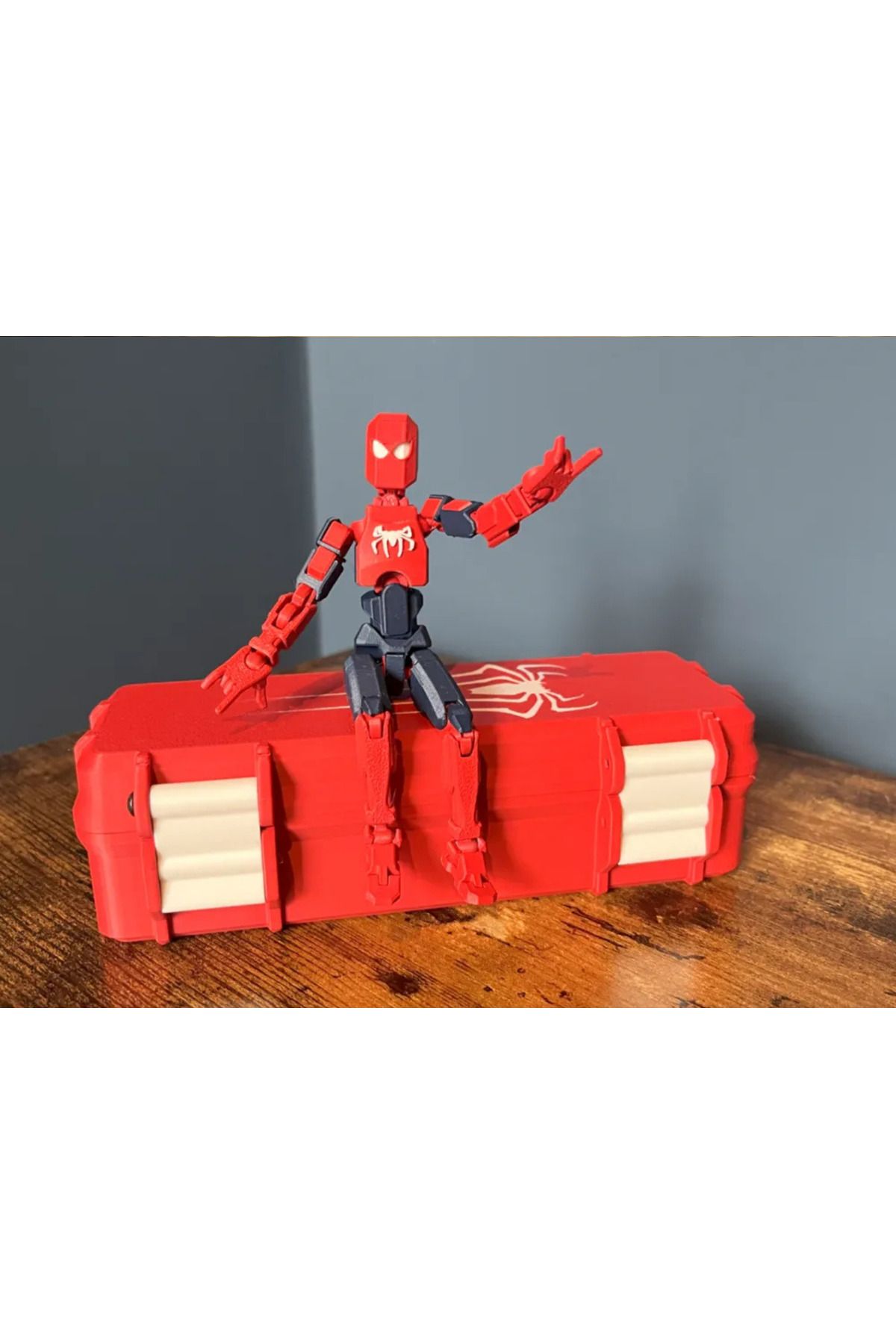 Modellio3D-Dummy 13 - Spiderman (Box Not Included) 3
