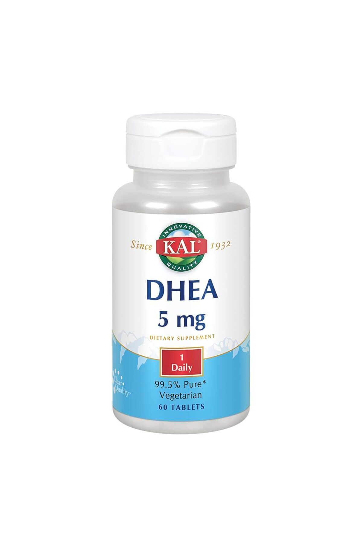KAL Dhea, 5 Mg, 60 Tablets