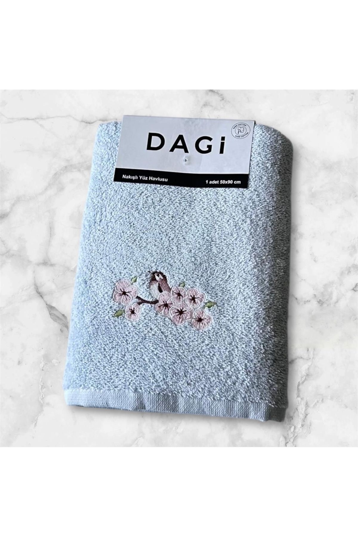 Dagi Yüz Havlusu Nakışlı