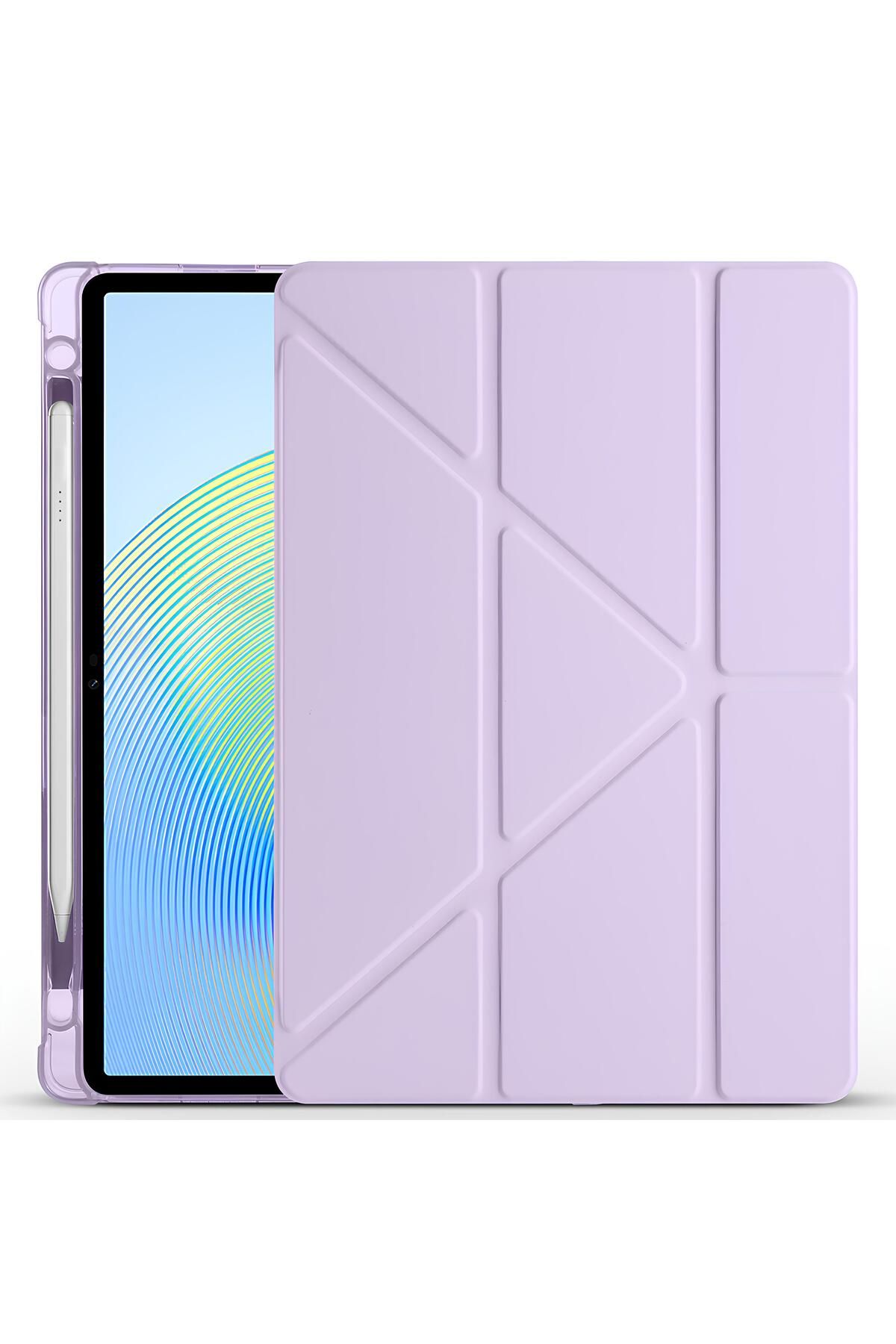 Hatreds Honor Pad V9 Uyumlu Akıllı Tri-Fold Tablet Kılıfı