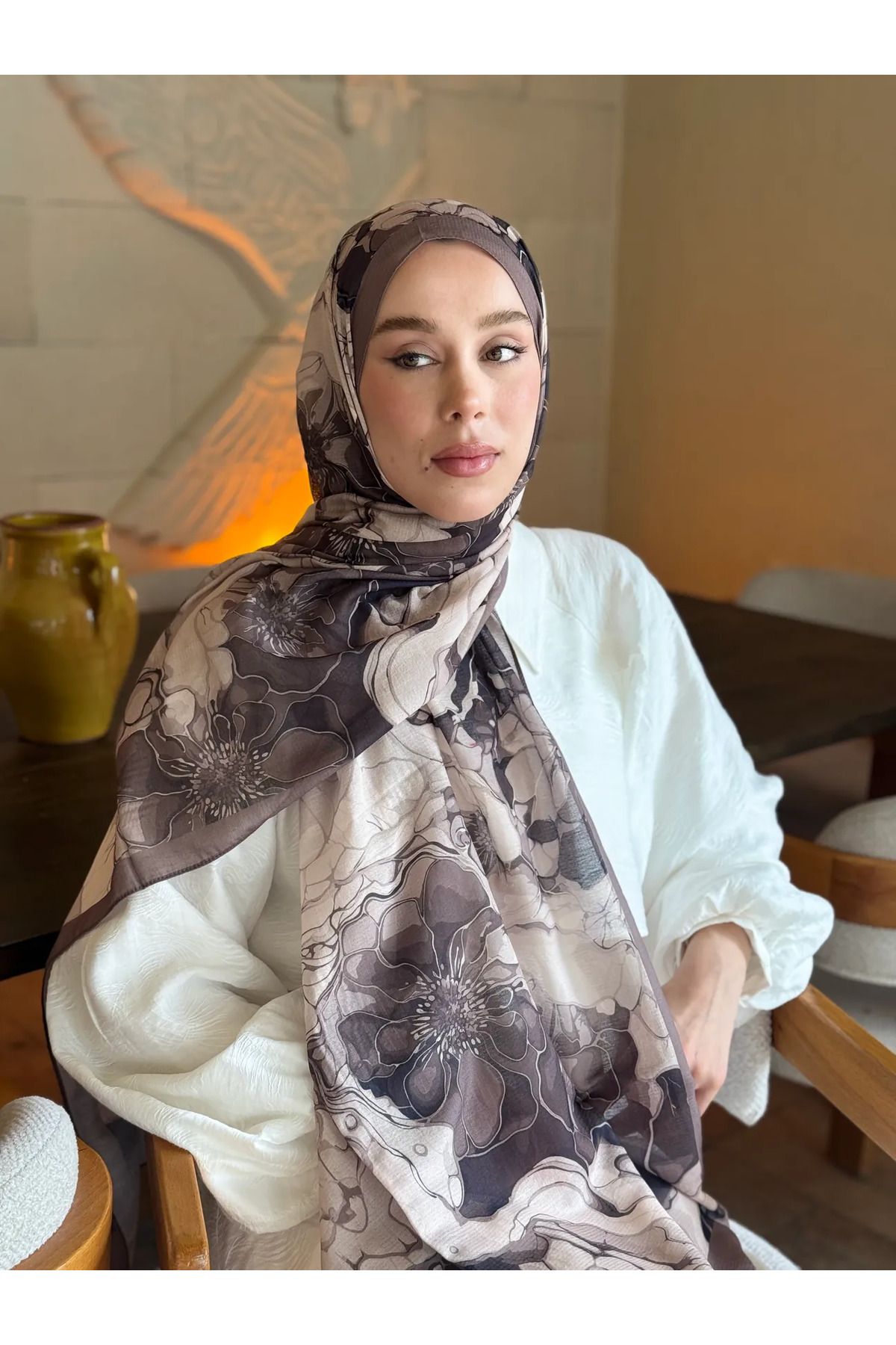 Kaşmir Desenli lina şal