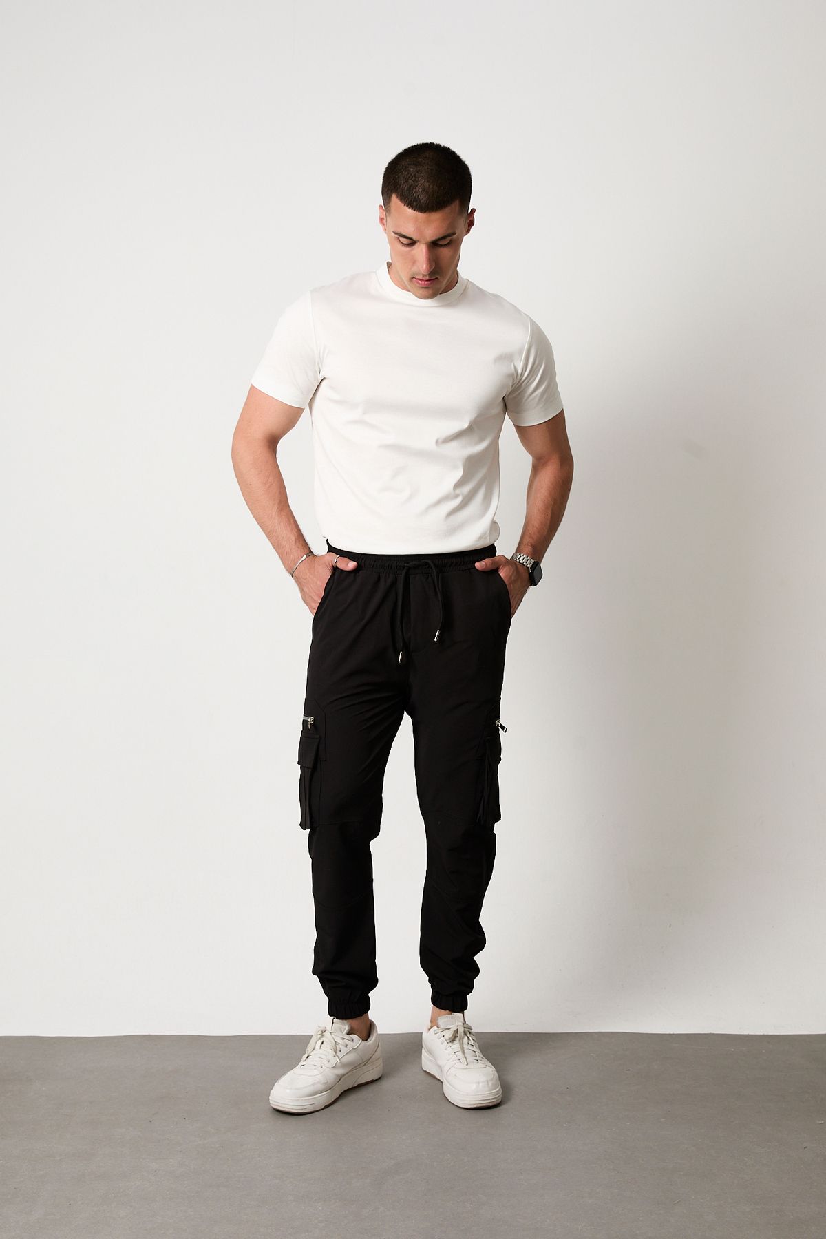 GETMAH ERKEK KARGO CEPLİ JOGGER EŞOFMAN ALTI