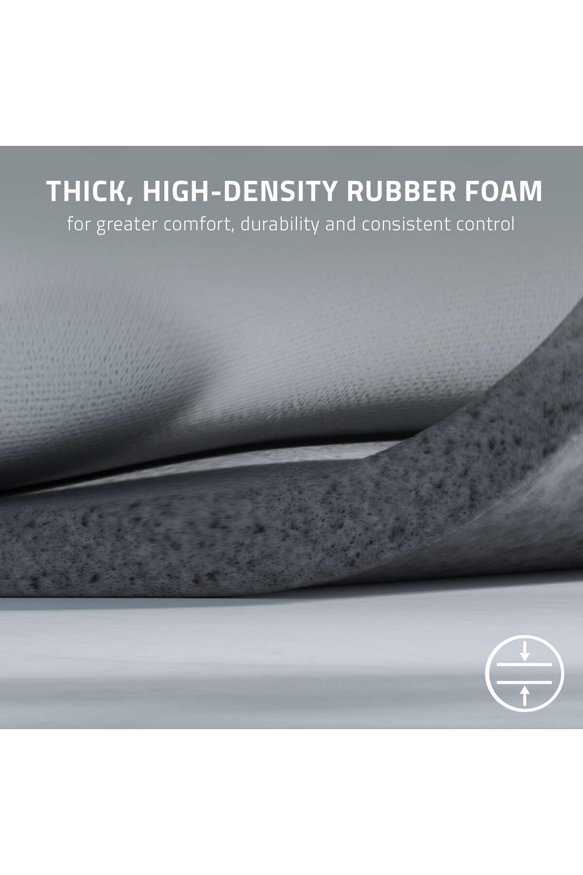 RAZER-Pro Glide: Thick, High-Density Foam - Non-Slip Base - XXL 2