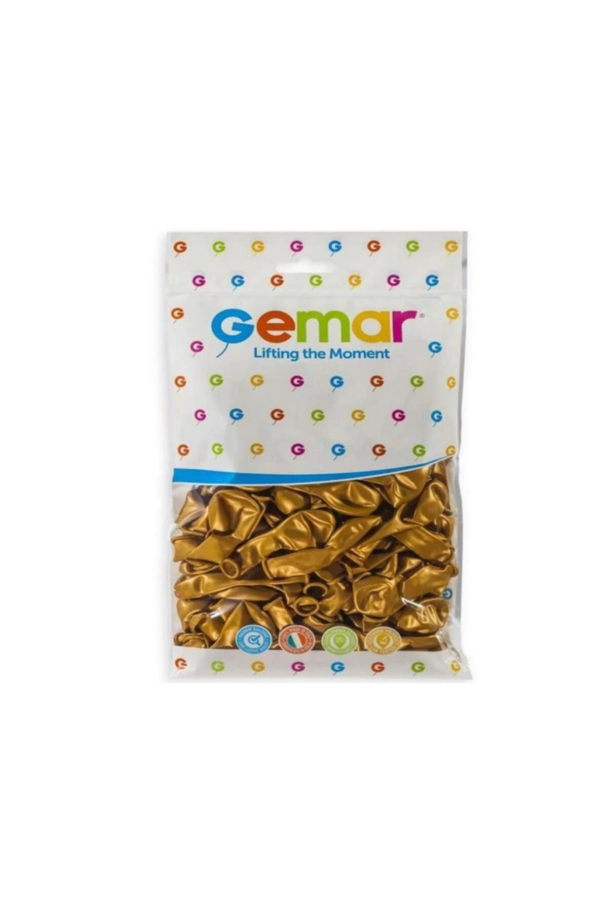 Skygo GM-110-39 Metalik Balon Altın Renk -Dinamik Oyuncak