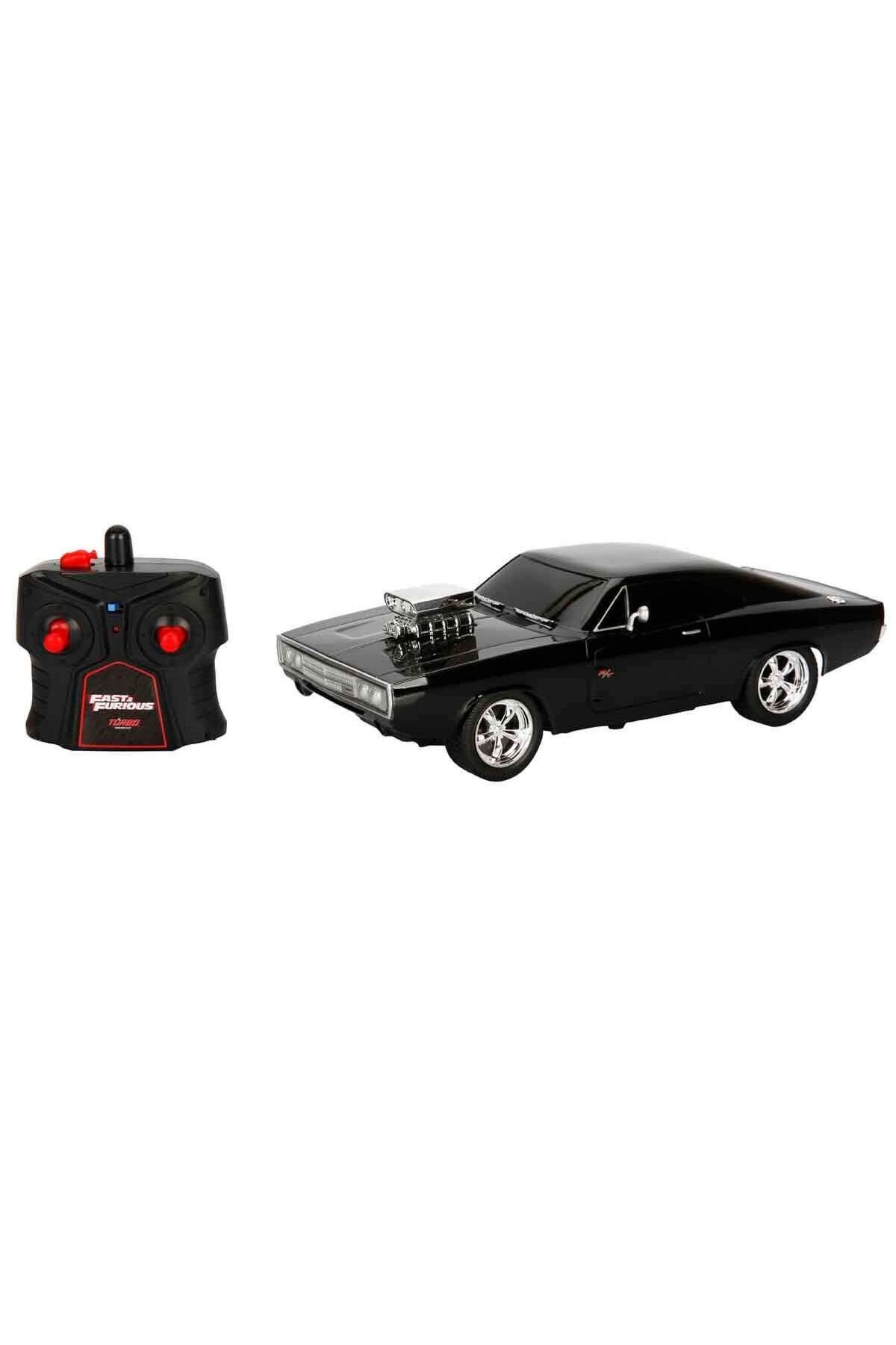 Easy Tedarik 6492 1:16 Fast & Furious Dom s Dodge Charger R/T USB Şarjlı Uzaktan Kumandalı Araba