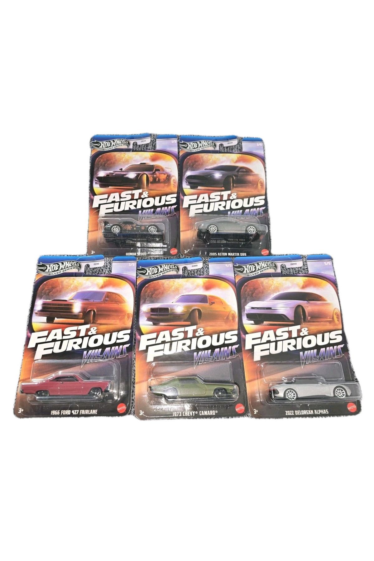 HOT WHEELS HotWheels Fast & Furious Villains Set