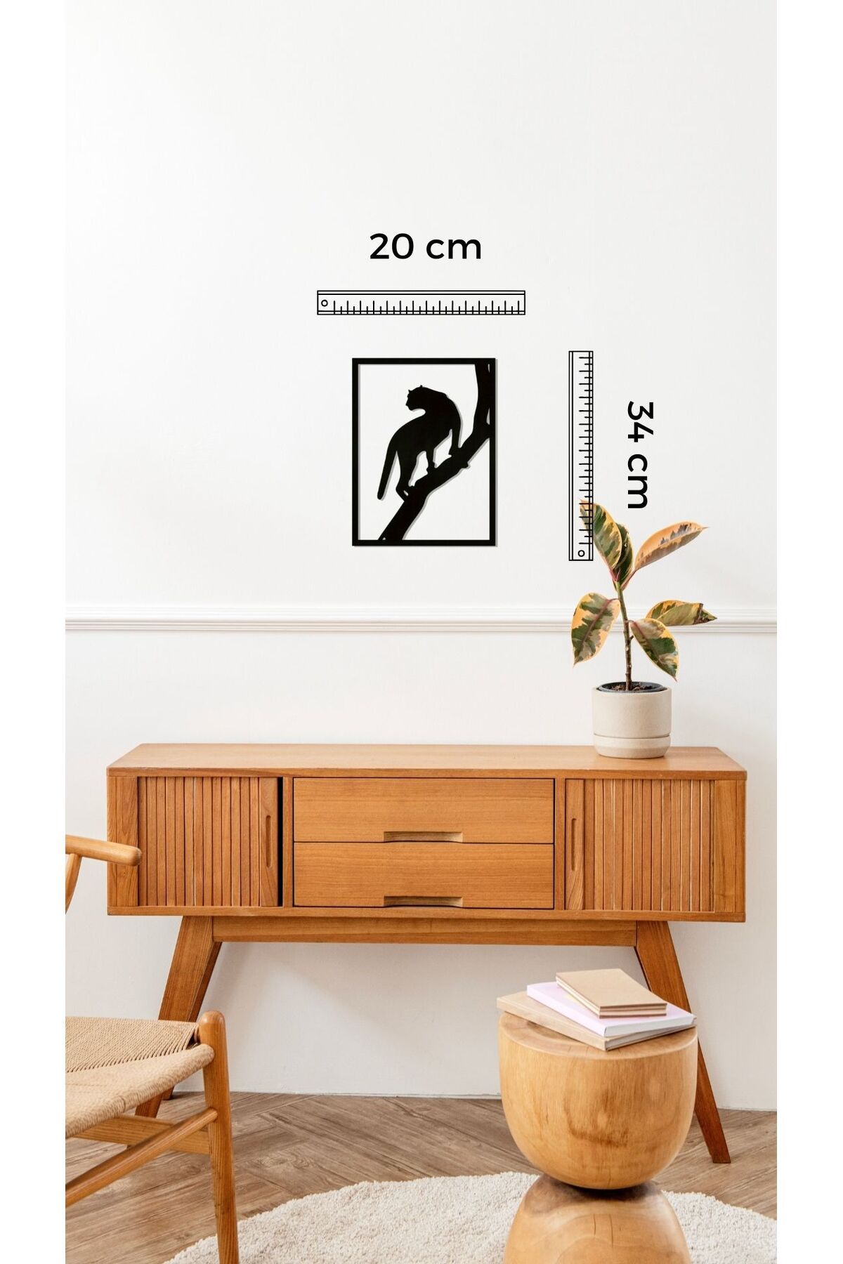 syxdeco Panter Duvar Tablosu