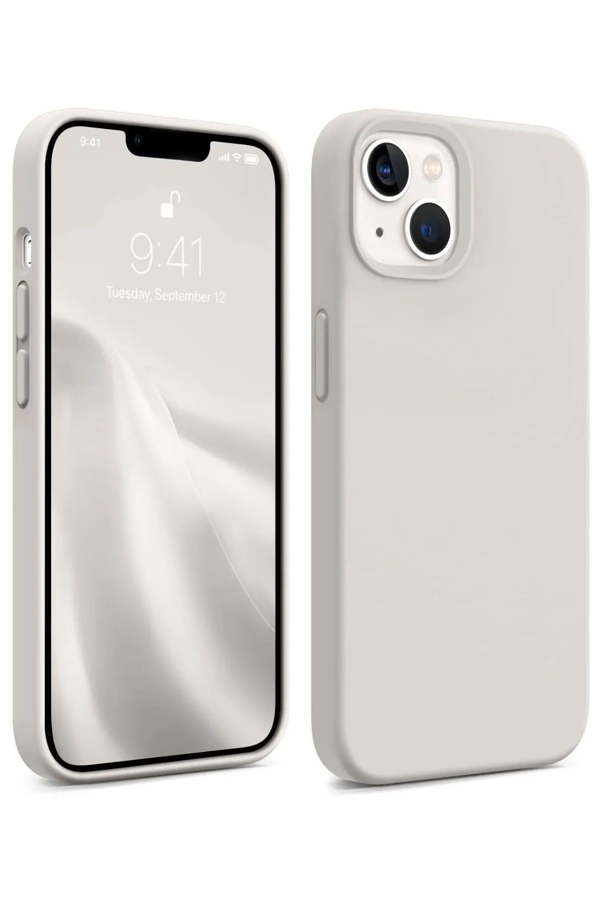 landscapecase Apple Iphone 13-14 Lansman Kılıf Içi Kadifeli Kamera Yükseltili Silikon Kapak