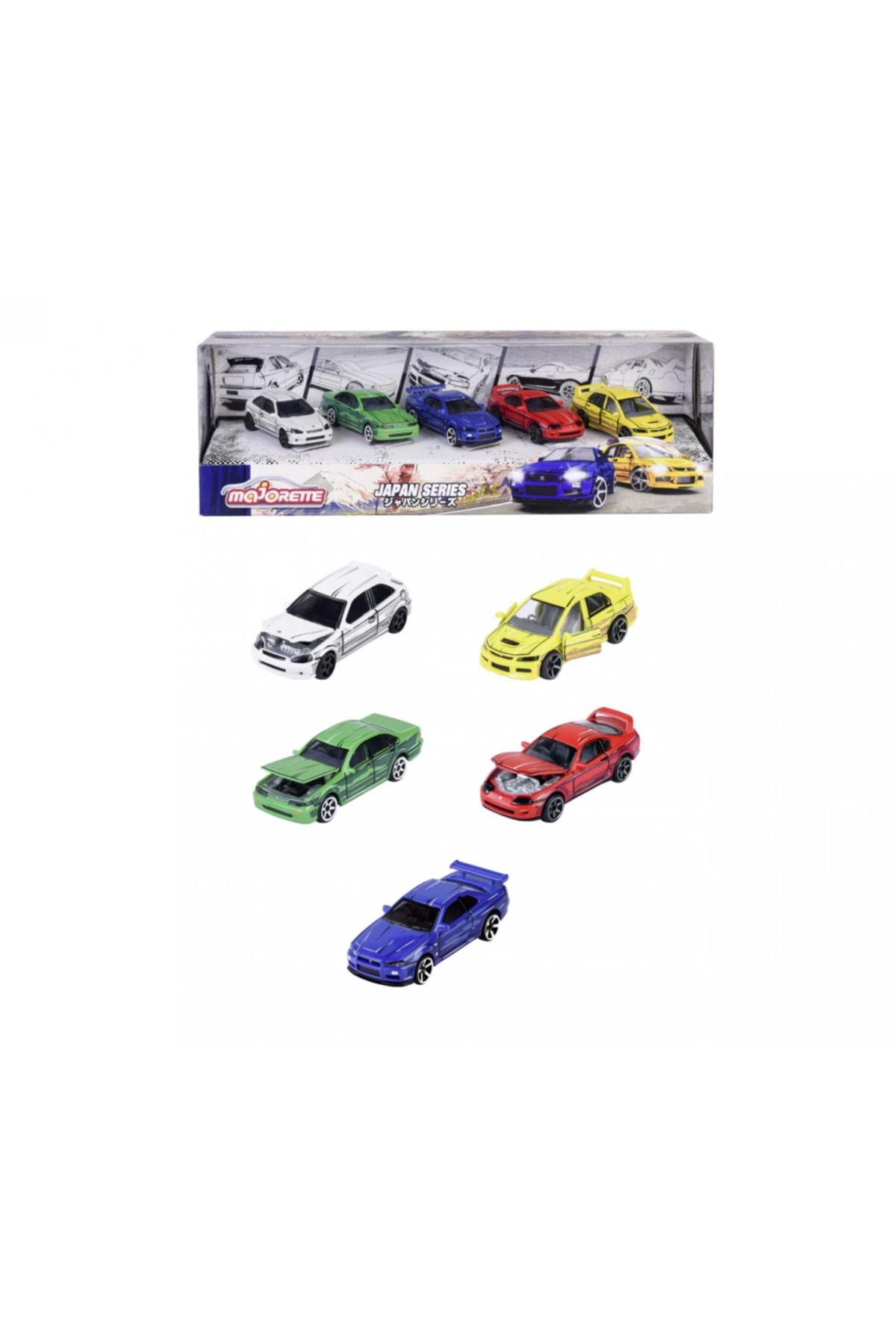 MR RZN STORE Majorette Japon Serisi 5'li