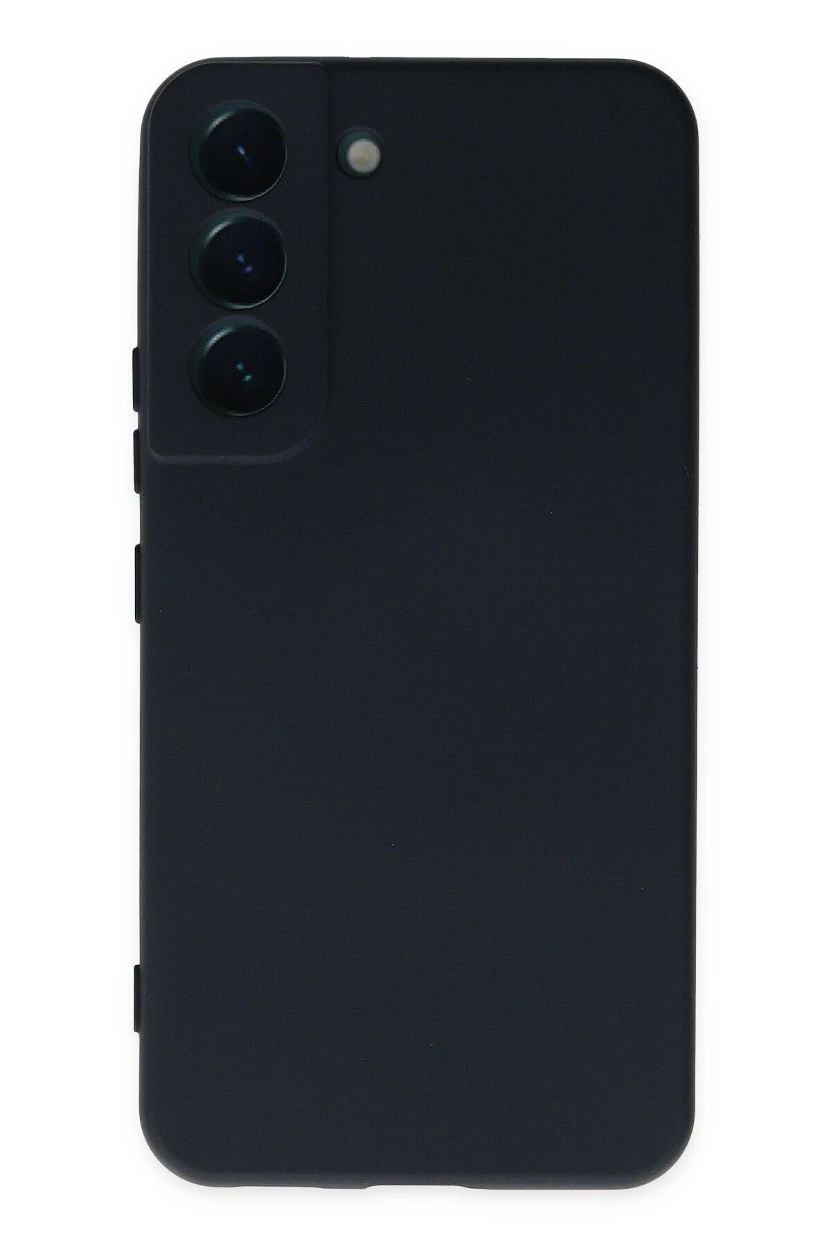 NewFace Galaxy S22  uyumlu Kılıf Nano içi Kadife Silikon - Lacivert