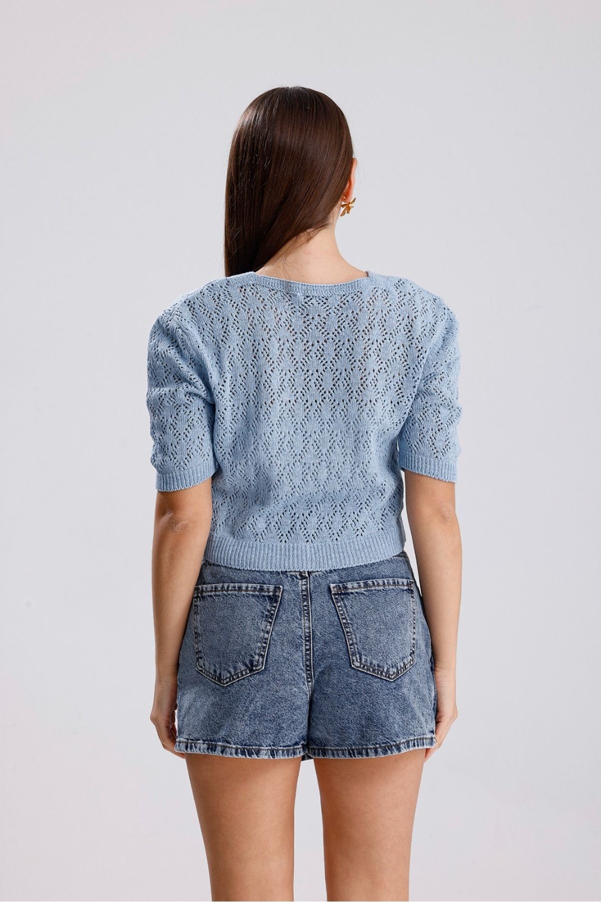 MODA MHE-MODA MH BUTTONED HIRCA WITH BUTTON 7