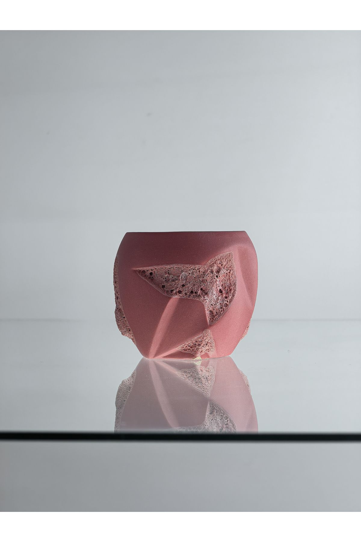 Yumsel Seramik Porselen Bardak Pink Bazalt Serisi