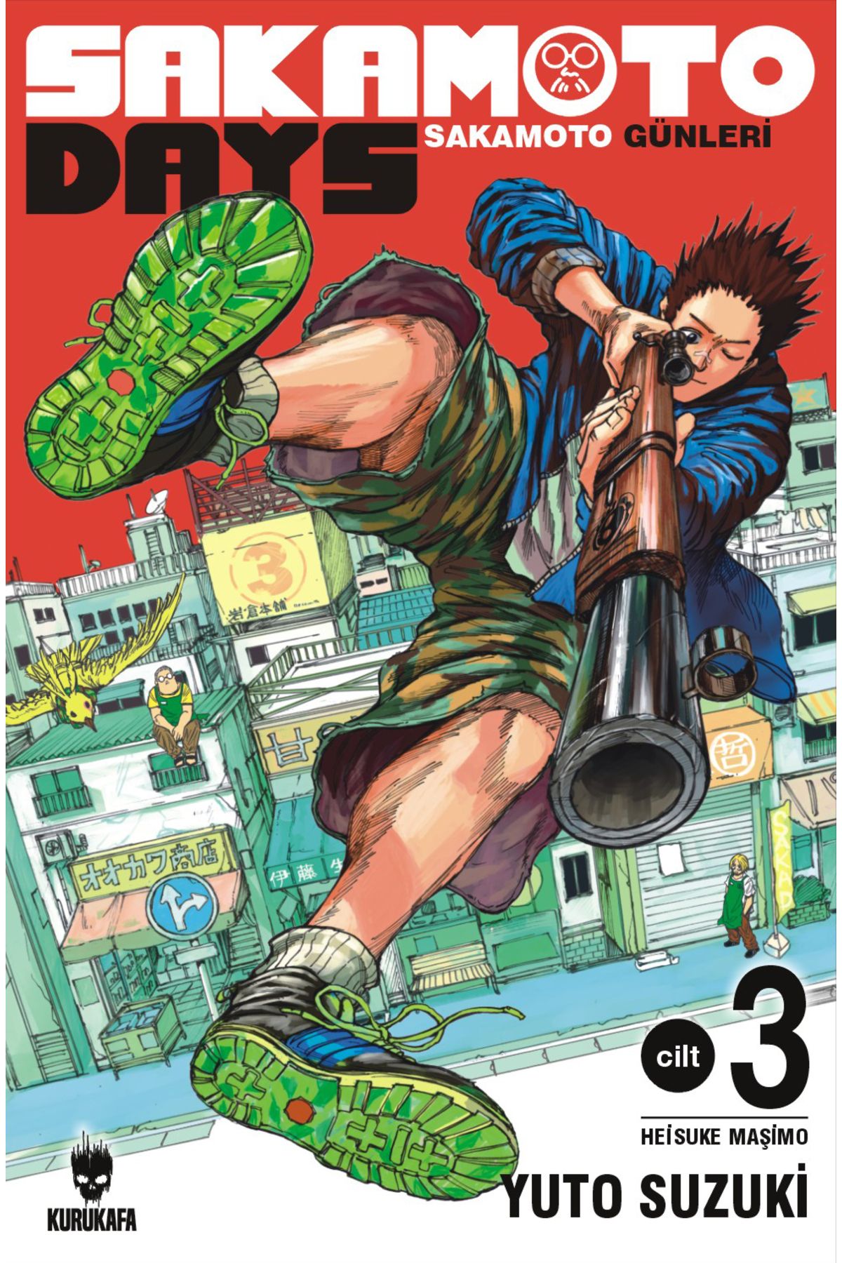 Kurukafa Yayınları Sakamoto Days - Sakamoto Günleri 3