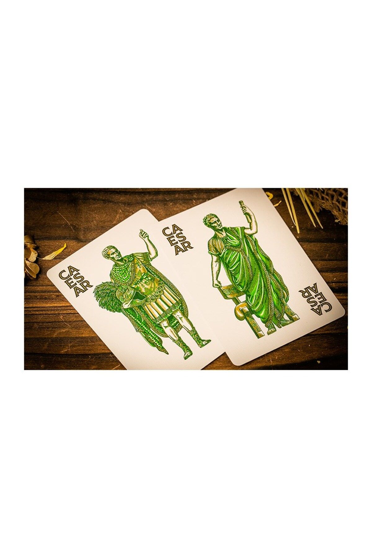 OyuncaklarÜlkesi TWPCC Riffle Shuffle Caesar Green Premium Oyun Kağıdı ...
