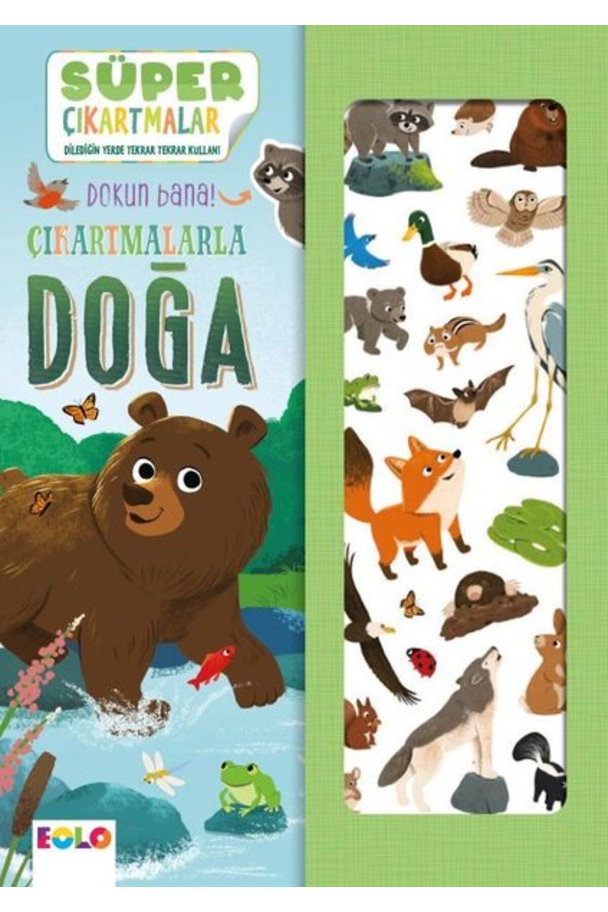 Eolo Çıkartmalarla Doğa - Süper Çıkartmalar - Dokun Bana!