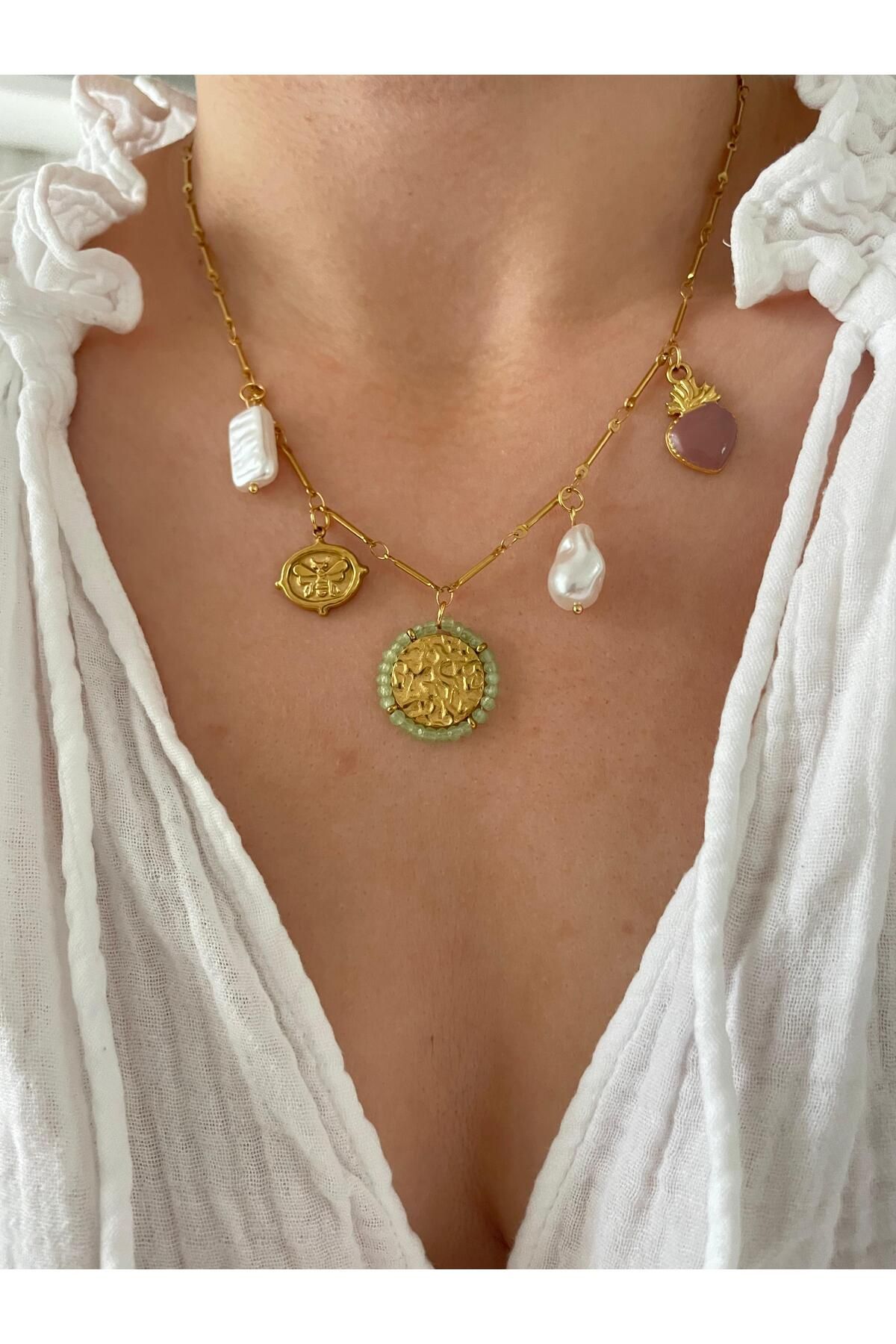 selinsjewelry Çelik etnik kolye