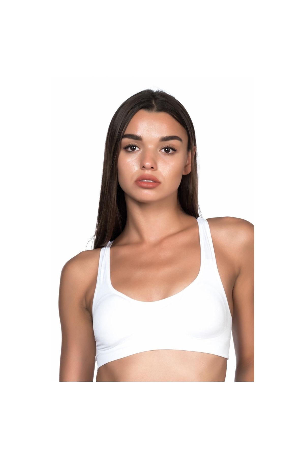 Narnuga MİRAXX BEYAZ MI Emay 4025 Pedli Sporcu Büstiyer