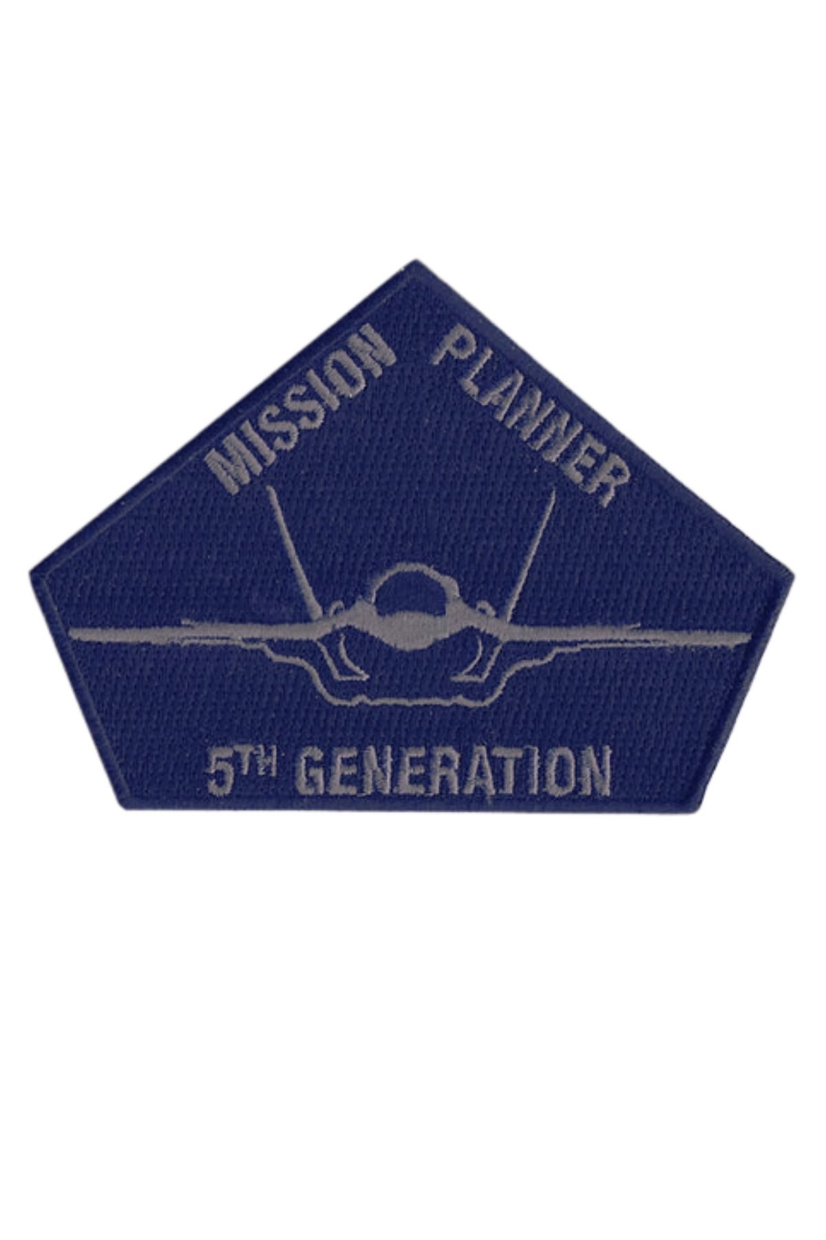 P Parla Aplike Ütü İle Yapışan Mission Planner Lacivert Arma 6 cm