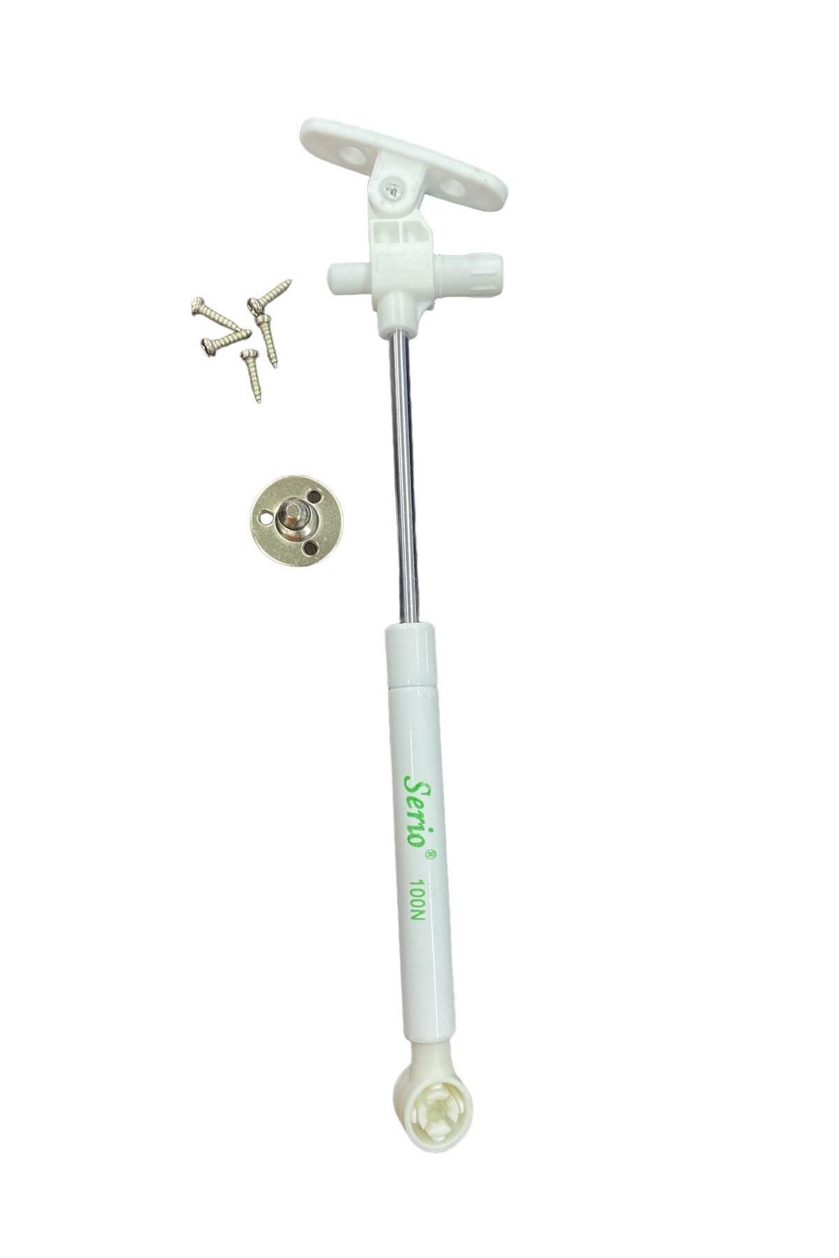 OEM Frenli Gazlı Dolap Kapağı Pistonu 100 N Beyaz