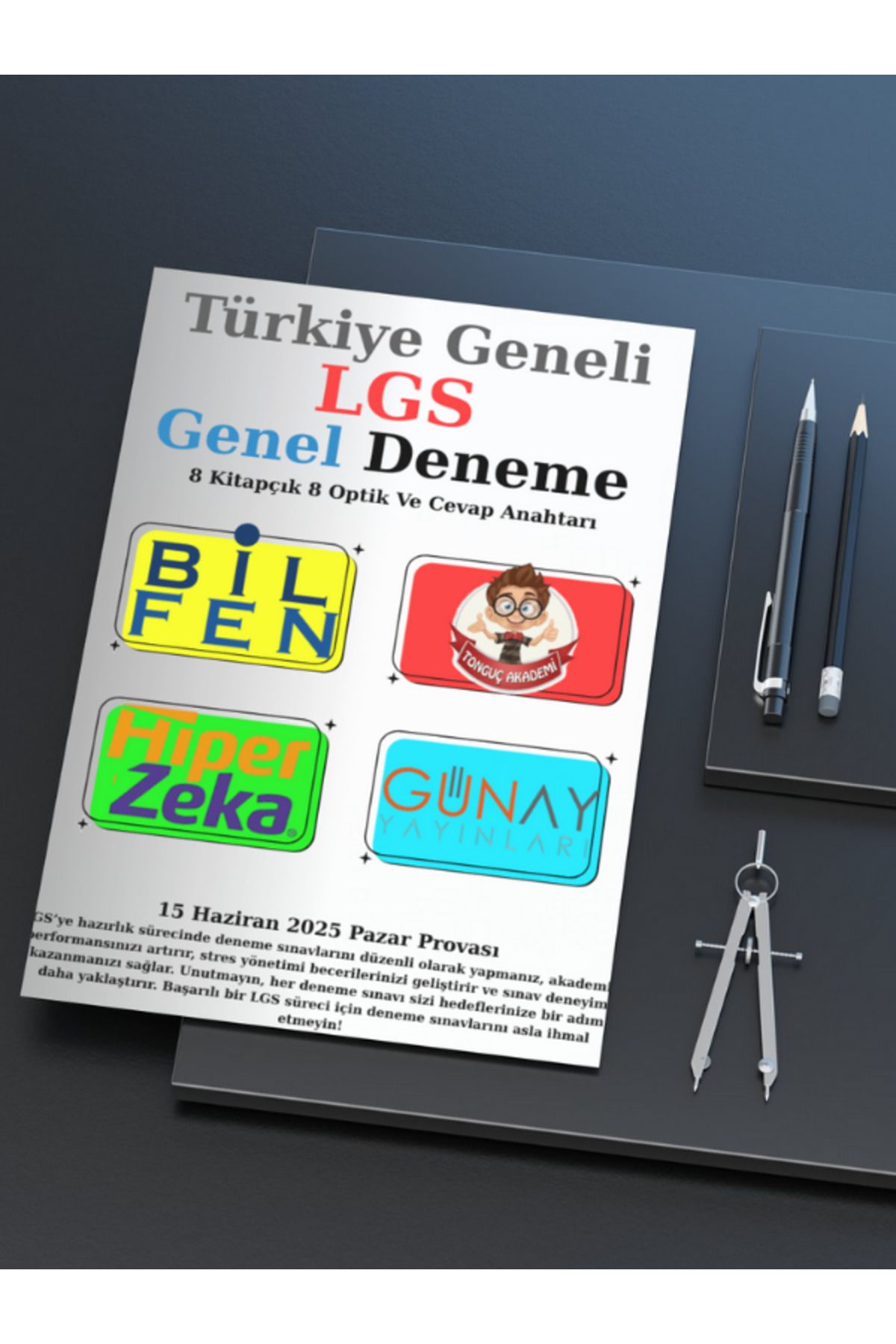 Bilfen Yayıncılık Türkiye Geneli LGS Genel Deneme 4 Yayın 4 Deneme Seti