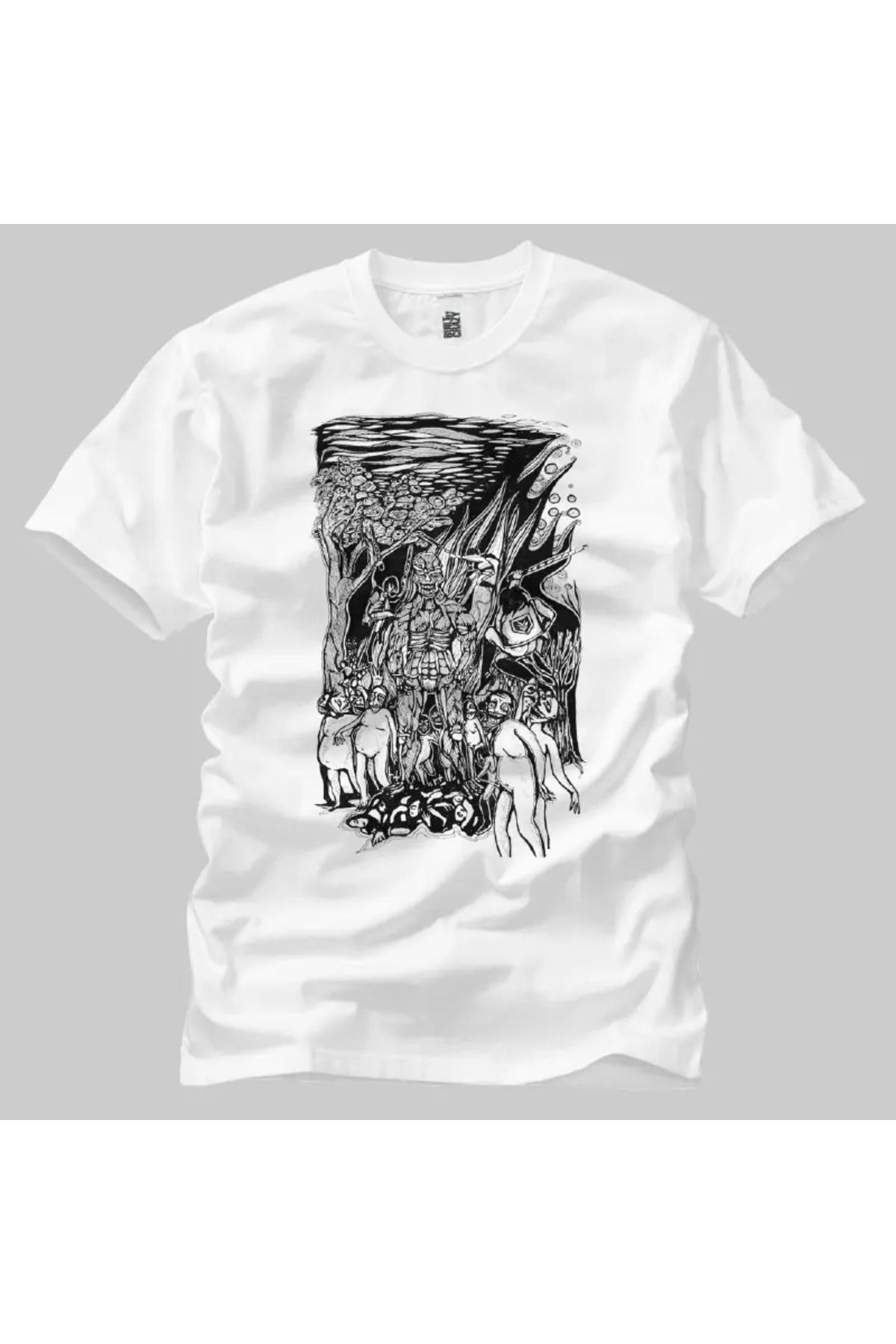Built By Crazy Attack On Titan Mix Unisex Tişört