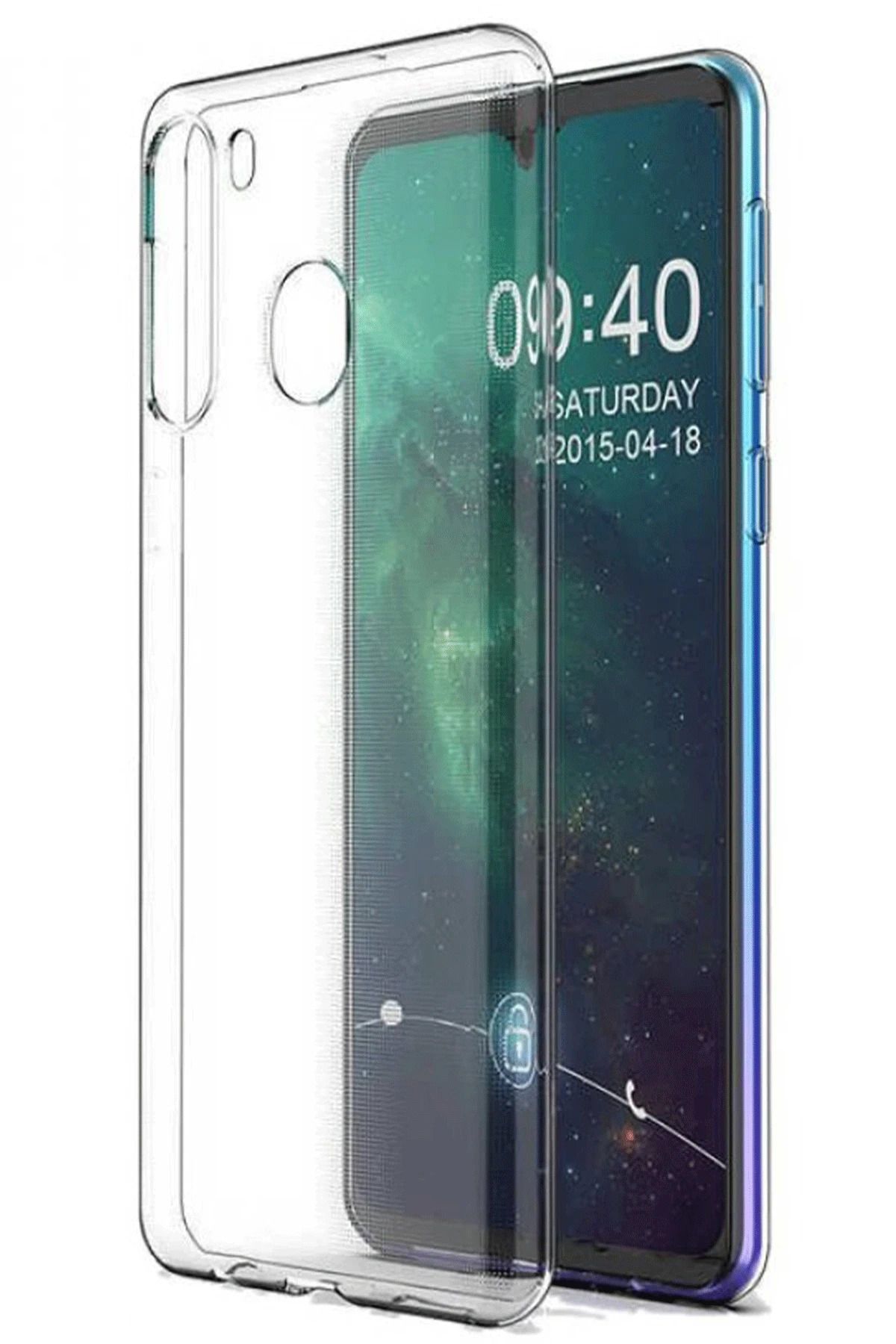 NewFace Samsung Galaxy A11 Kılıf Lüx Şeffaf Silikon MRAYD