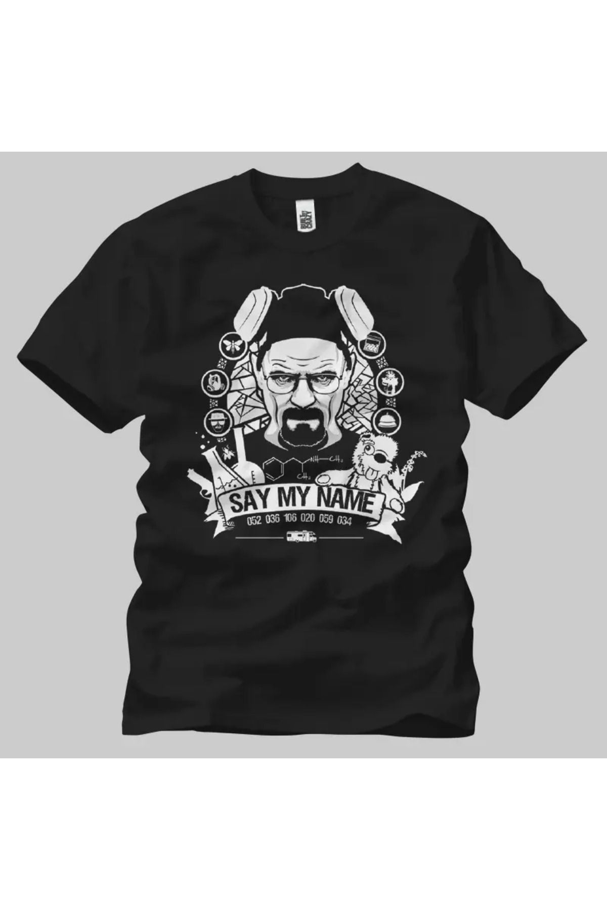 Built By Crazy Breaking Bad Say My Name Unisex Tişört