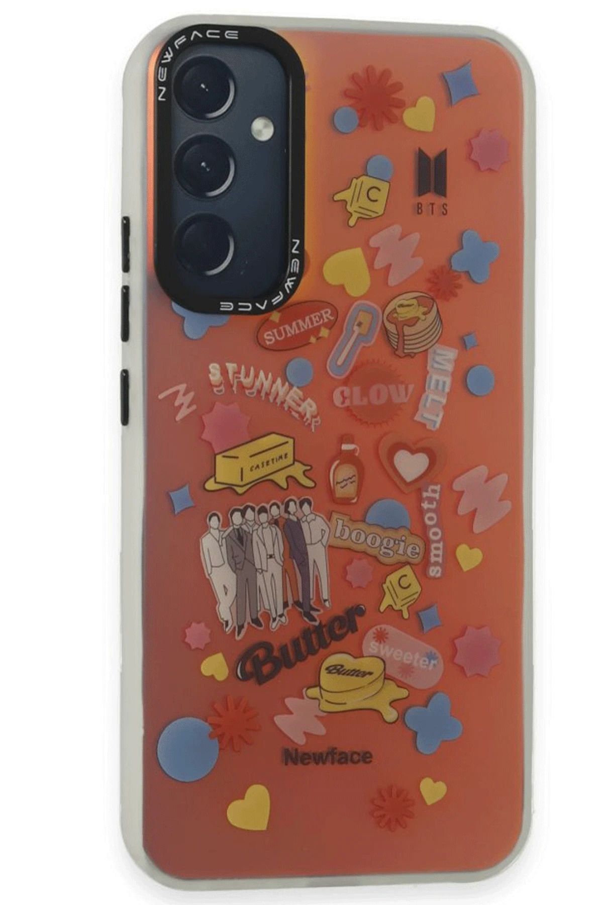 NewFace Samsung Galaxy A34 5G Kılıf Estoril Desenli Kapak - Estoril - 16 MRAYD