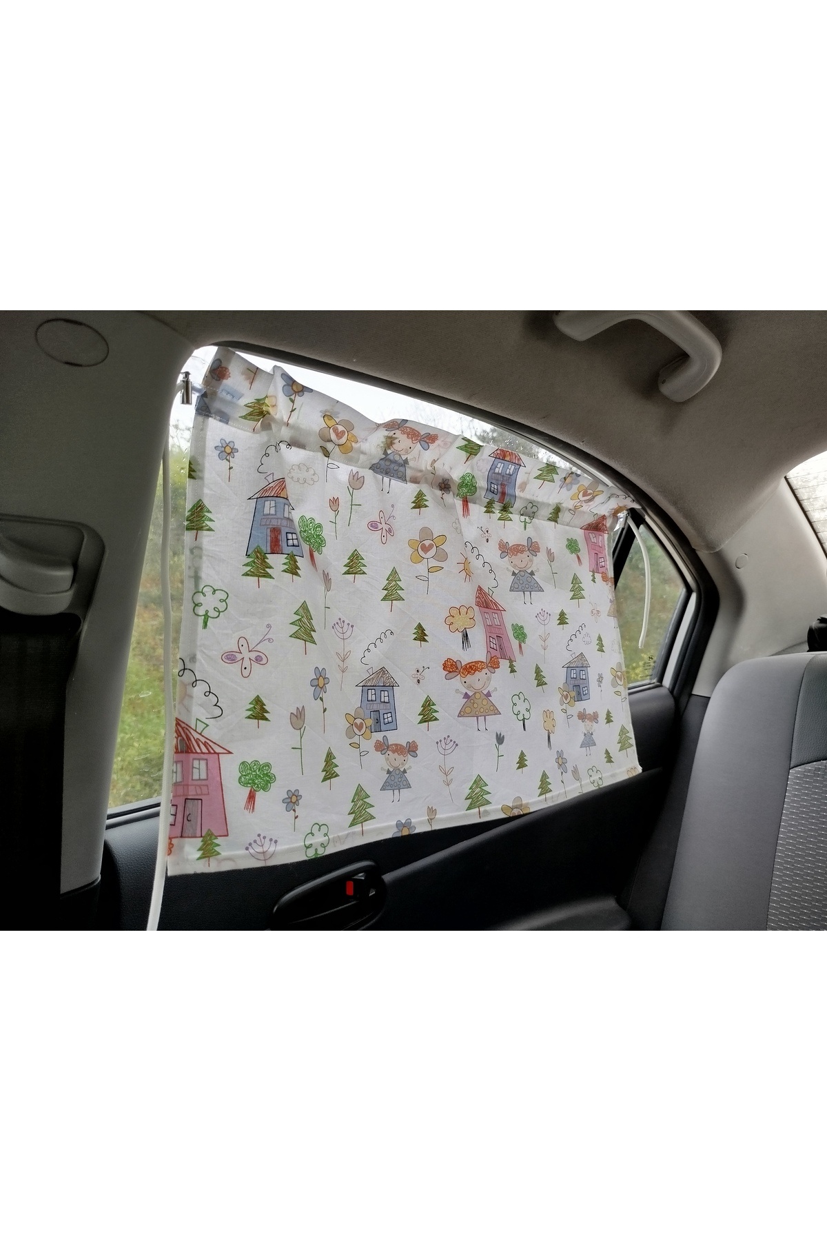 twowall Araç Perdesi Bebek Çocuk Gölgelik, Oto Cam Perde fotoğrafı 3 (önizleme)