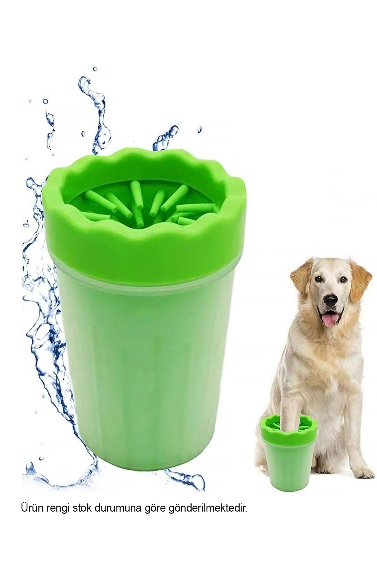 Soillium Köpek Pati Yıkama Aparatı Ayak Pati Temizleme Büyük Irk Köpek Kedi Pati Temizleme Kovası 1 Adet