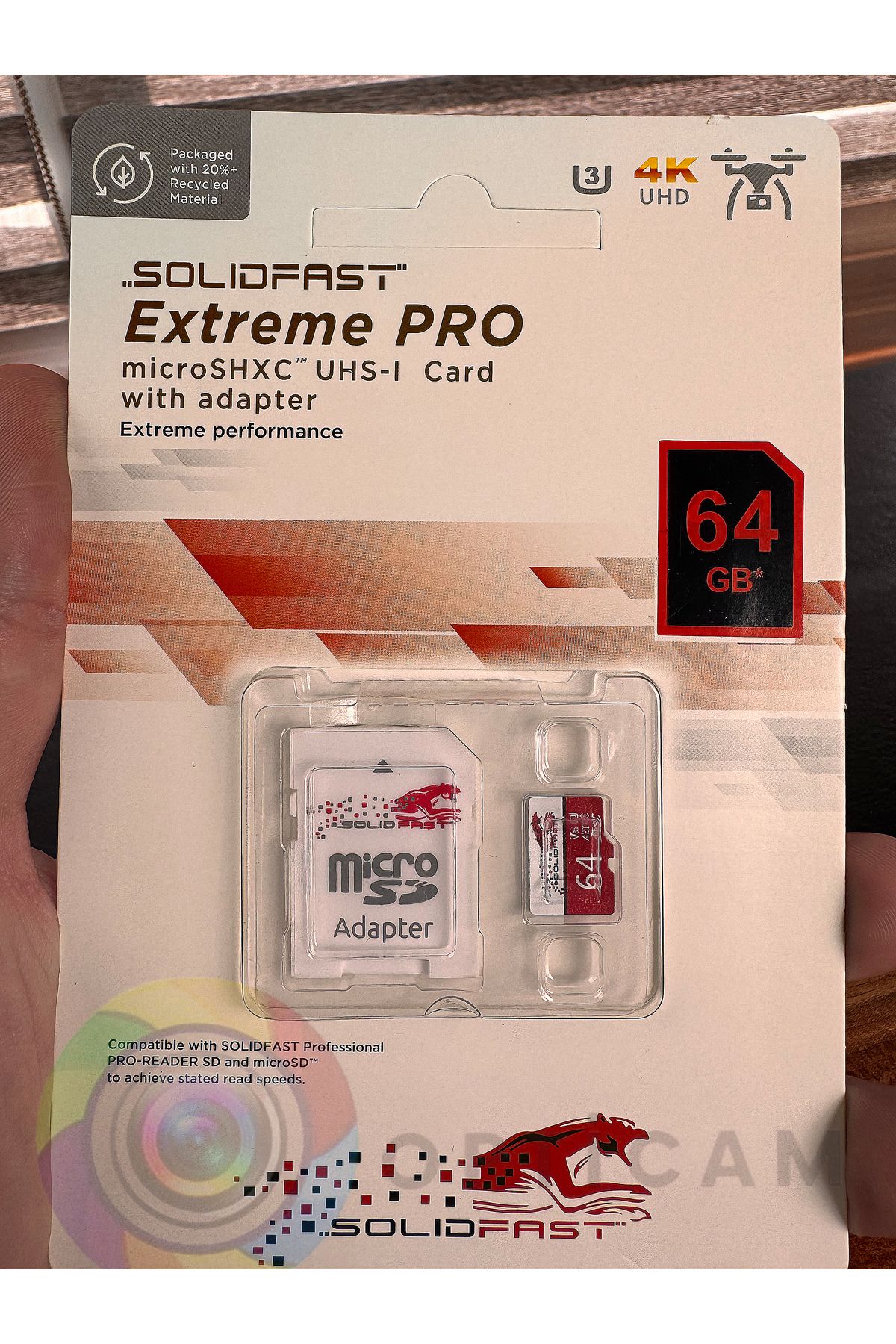 Opticam SOLID FAST 32-64-128 GB MICRO SD 4K UHD HAFIZA KARTI