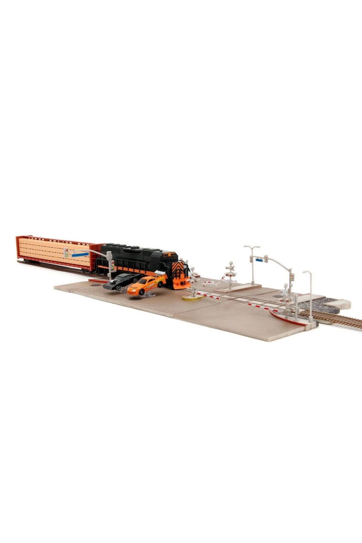 Skygo Jada Fast & Furious Nano Train Scene Diorama