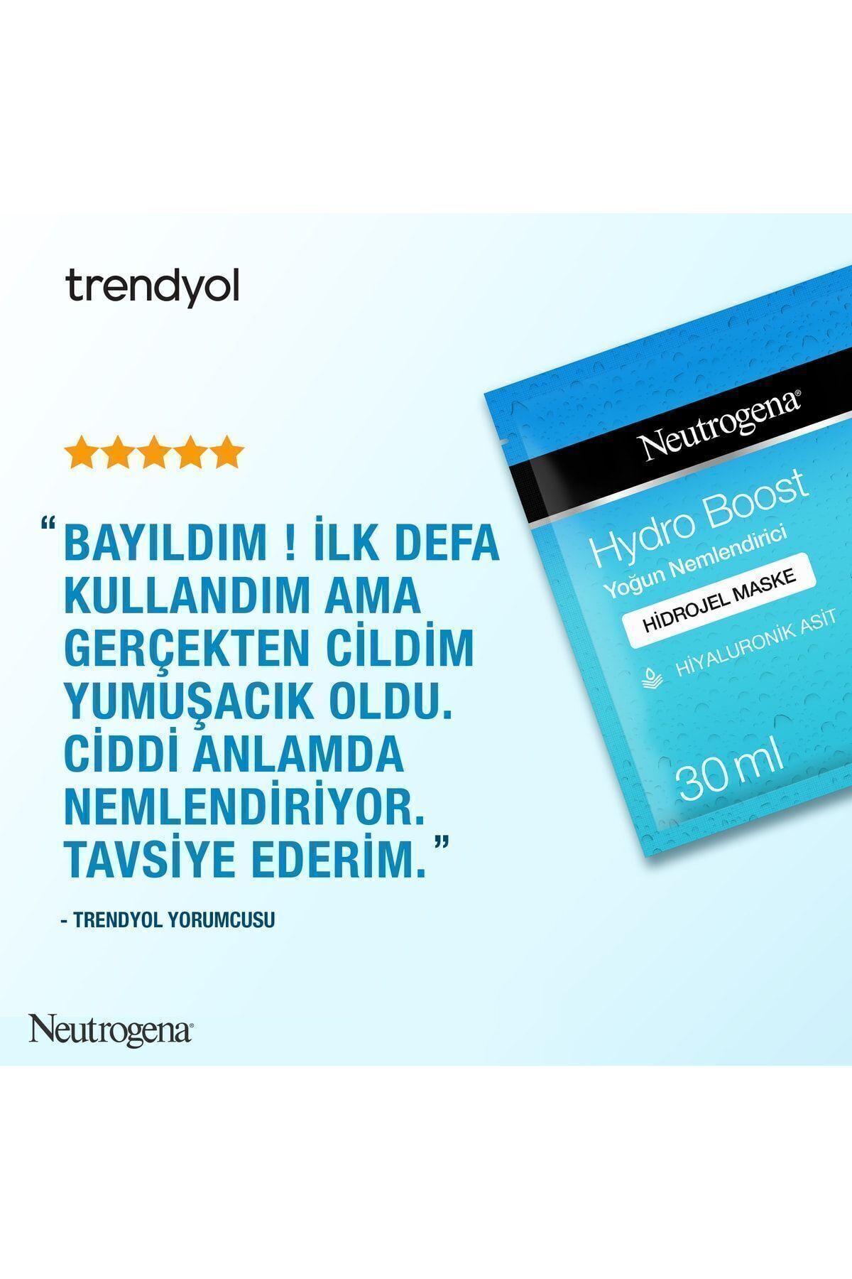 Neutrogena-Hydro Boost Intensive Moisturizing Hydrogel Mask 30ml 7