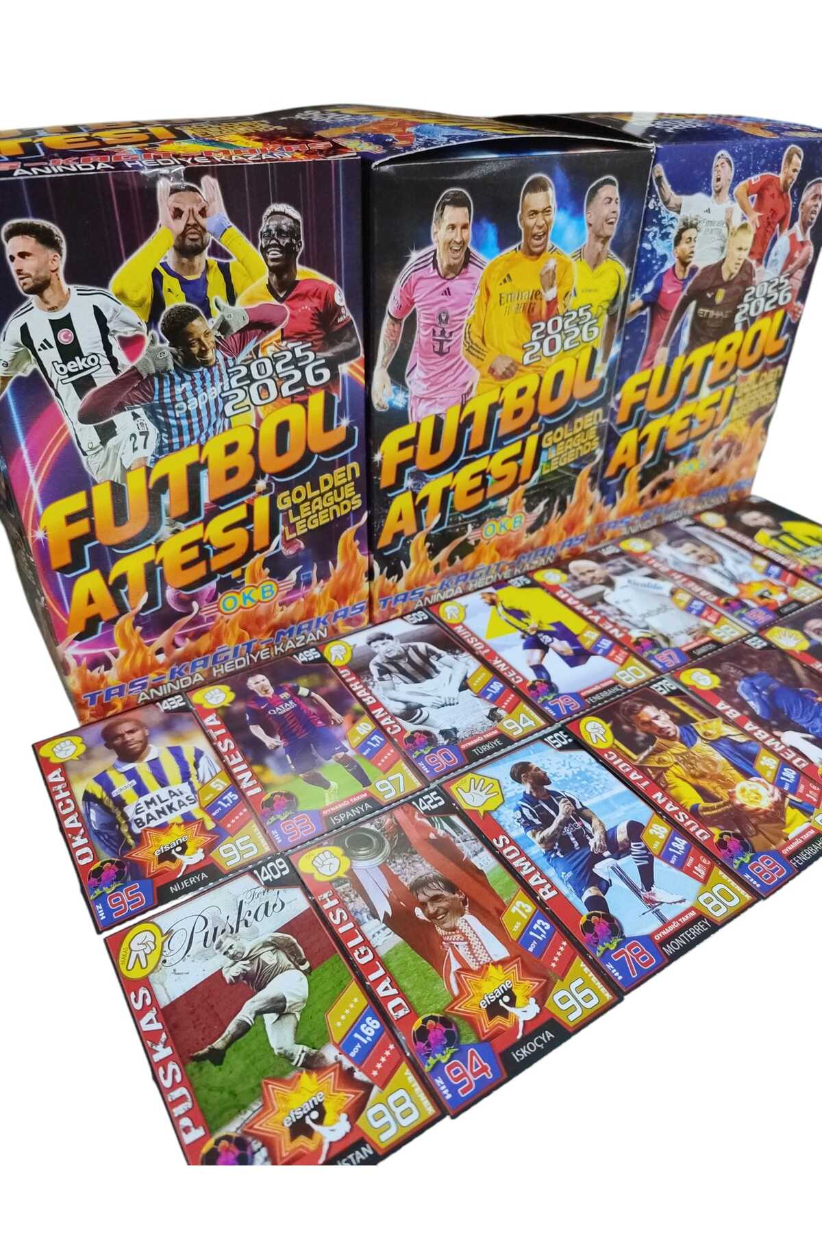 Emrah Gültekin Zidao Futbol Ateşi (100 JELATİN 200 KART) Golden