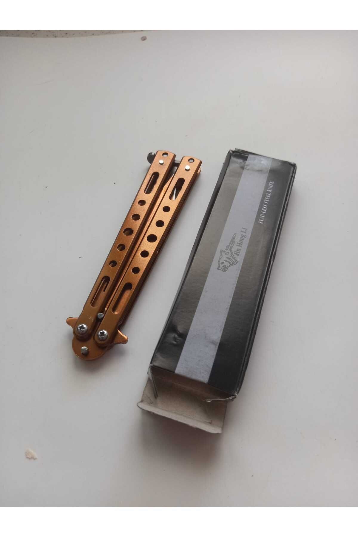 Tactical Line 21 cm Paslanmaz Çelik Kelebek Kamp Kolleksiyon