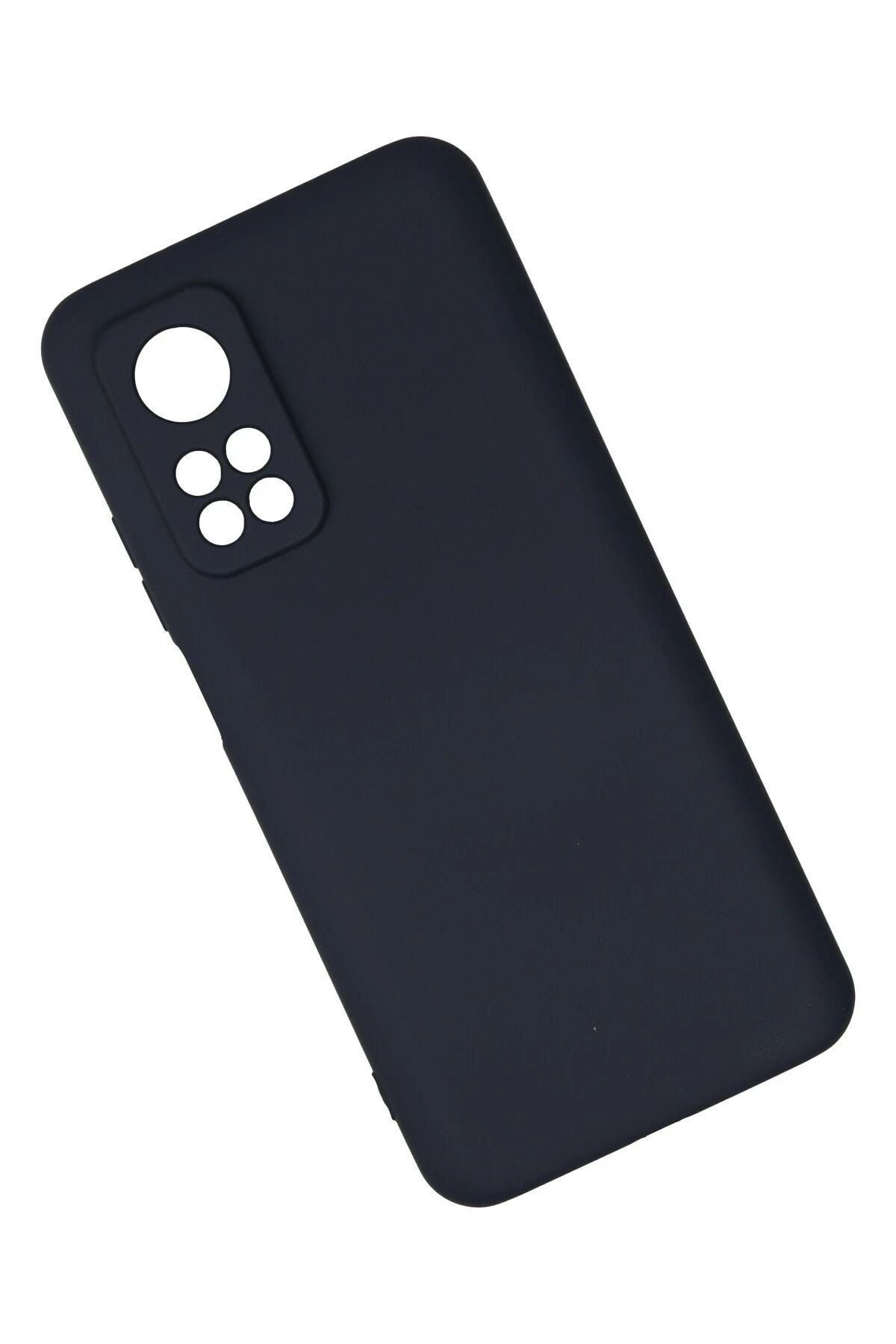 NewFace Xiaomi Mi 10T uyumlu  Kılıf Nano içi Kadife Silikon - Lacivert MRAYD