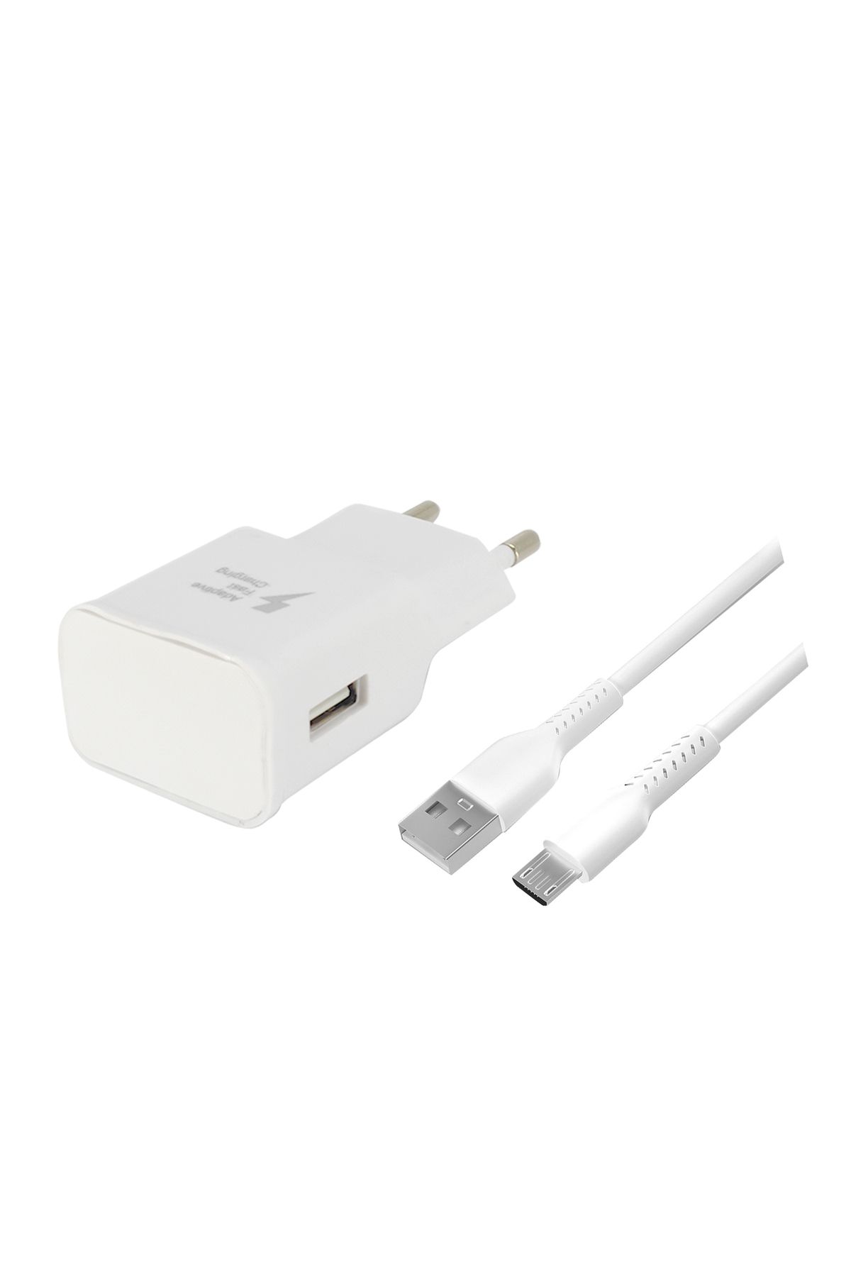 Teknonet TN-HCH03 18W 3000 mAh Micro Kablo + Şarj Aleti (Beyaz)