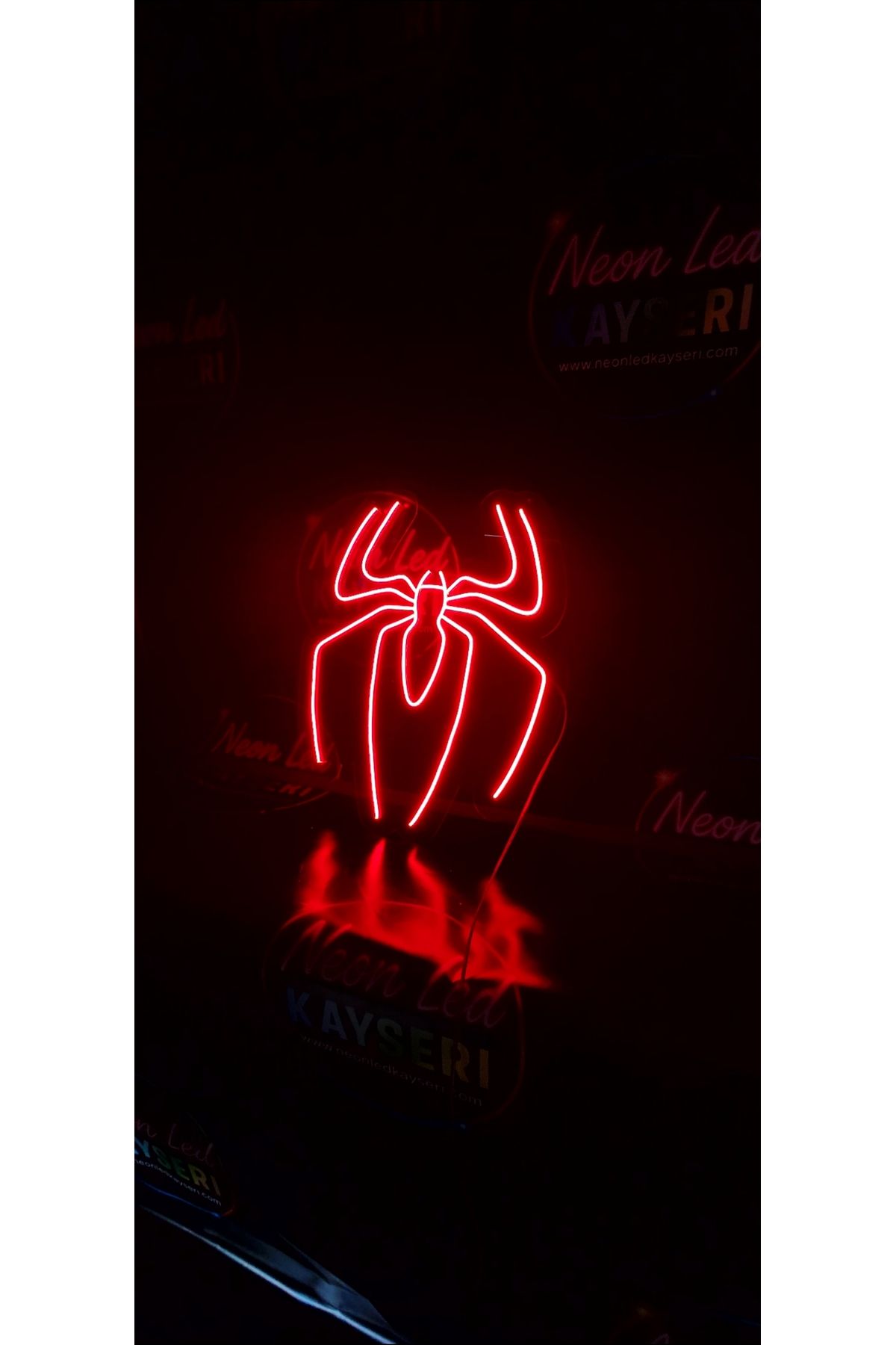 NEON LED KAYSERİ Örümcek neon Led