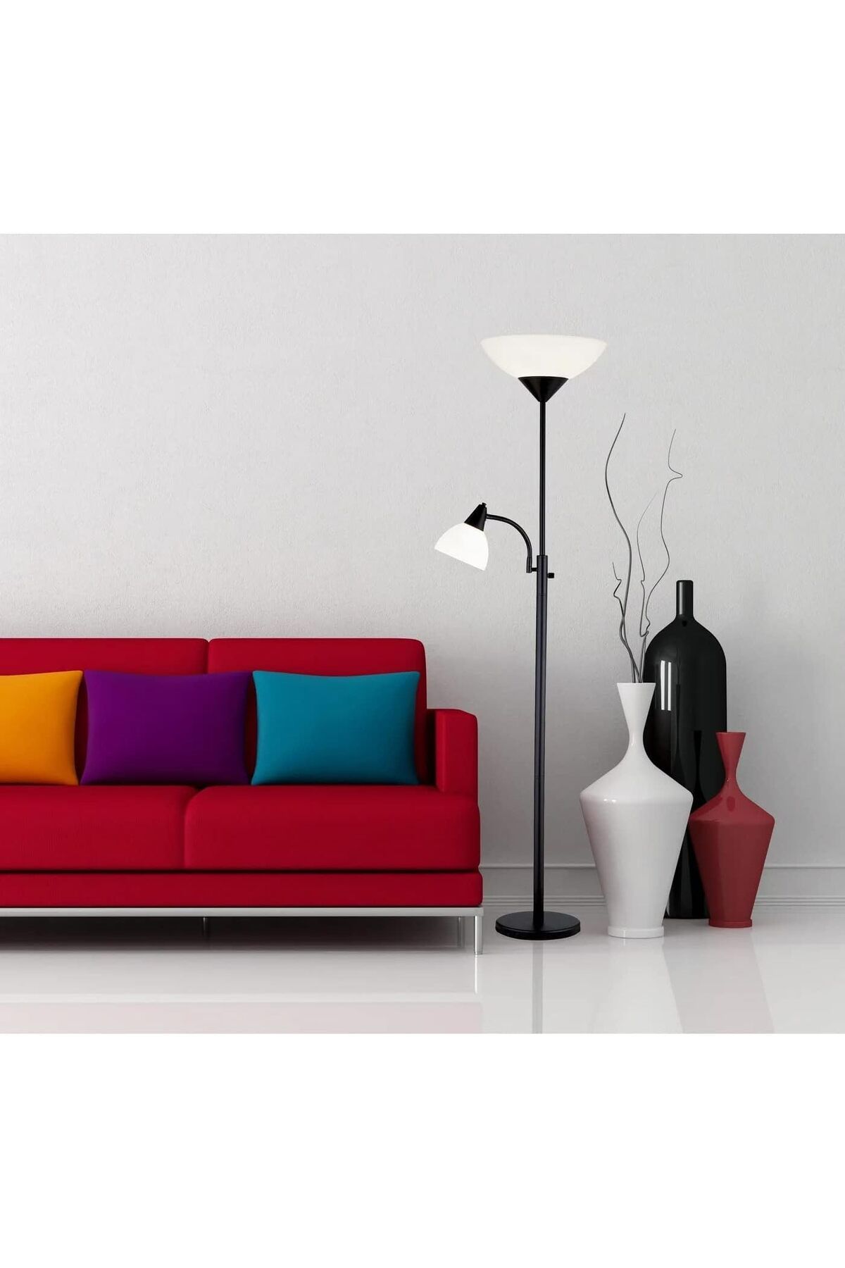 COOYA-LED floor lamp, matchstick shape,Nordic style,stylish and simple, suitable for interior decoration 6